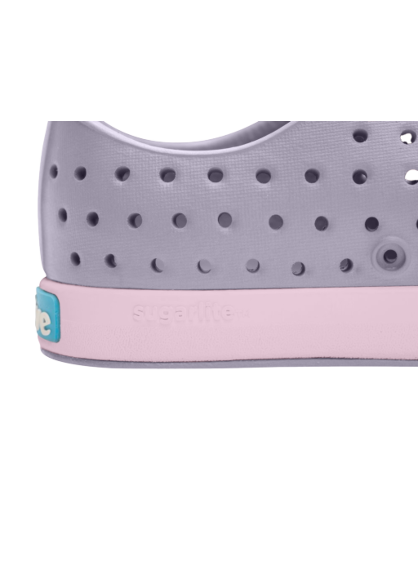 Native Shoes Native Shoes, Jefferson  Sugarlite™ Block Child || Future Purple/ Barely Pink/ Unicorn Block