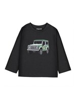 Mayoral Mayoral, Boy Long Sleeve Truck Graphic T-shirt || Shadow