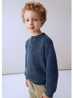 Mayoral Mayoral, Tag Jersey Sweater || Blue