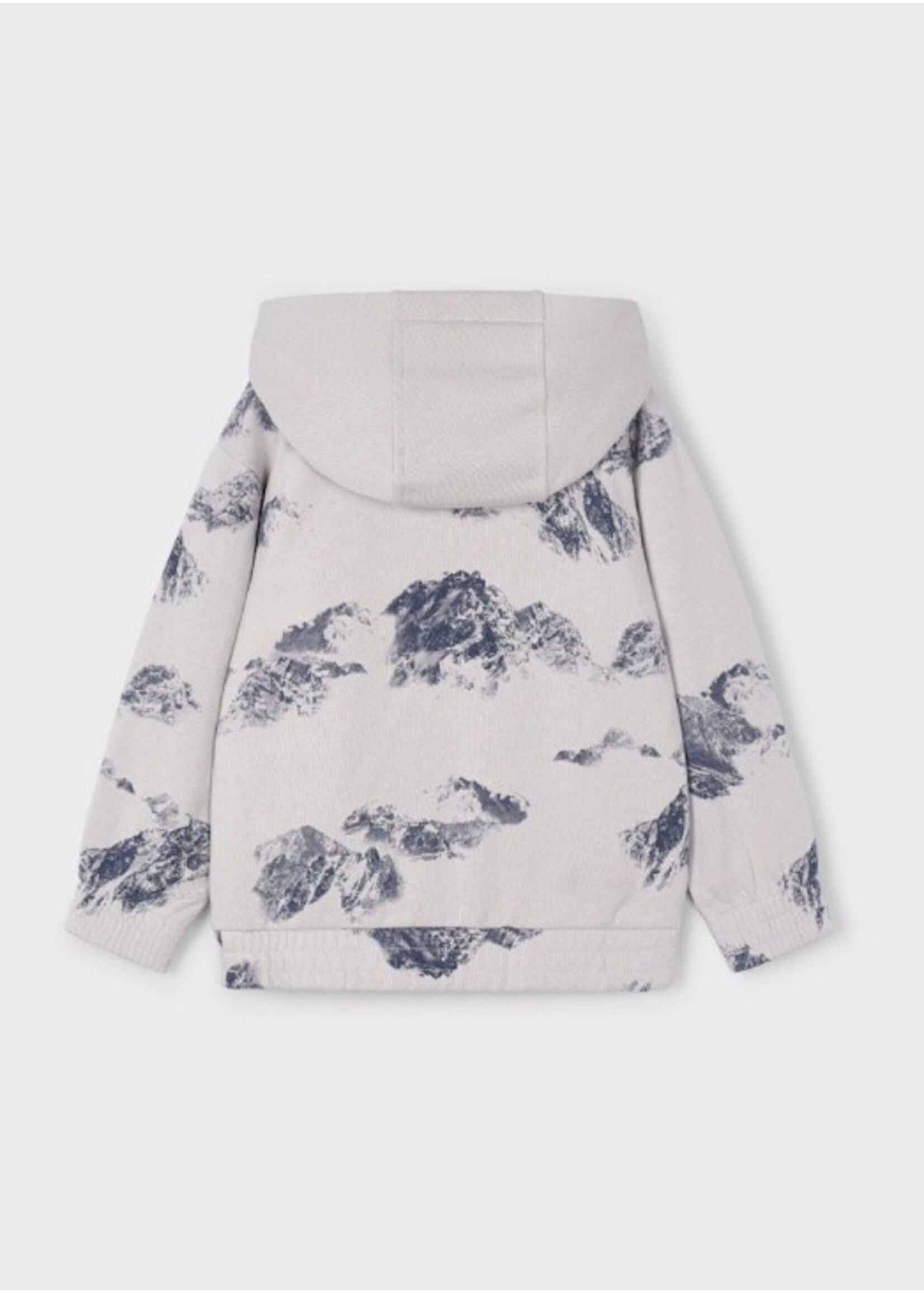 Mayoral Mayoral, Mountain Print Hoodie|| Smoke