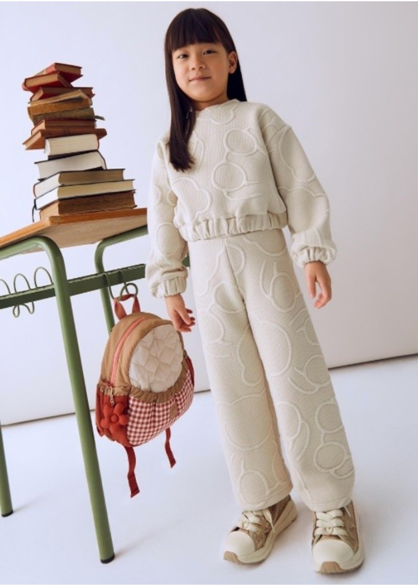 Mayoral Mayoral, Padded Tracksuit Set || Sand