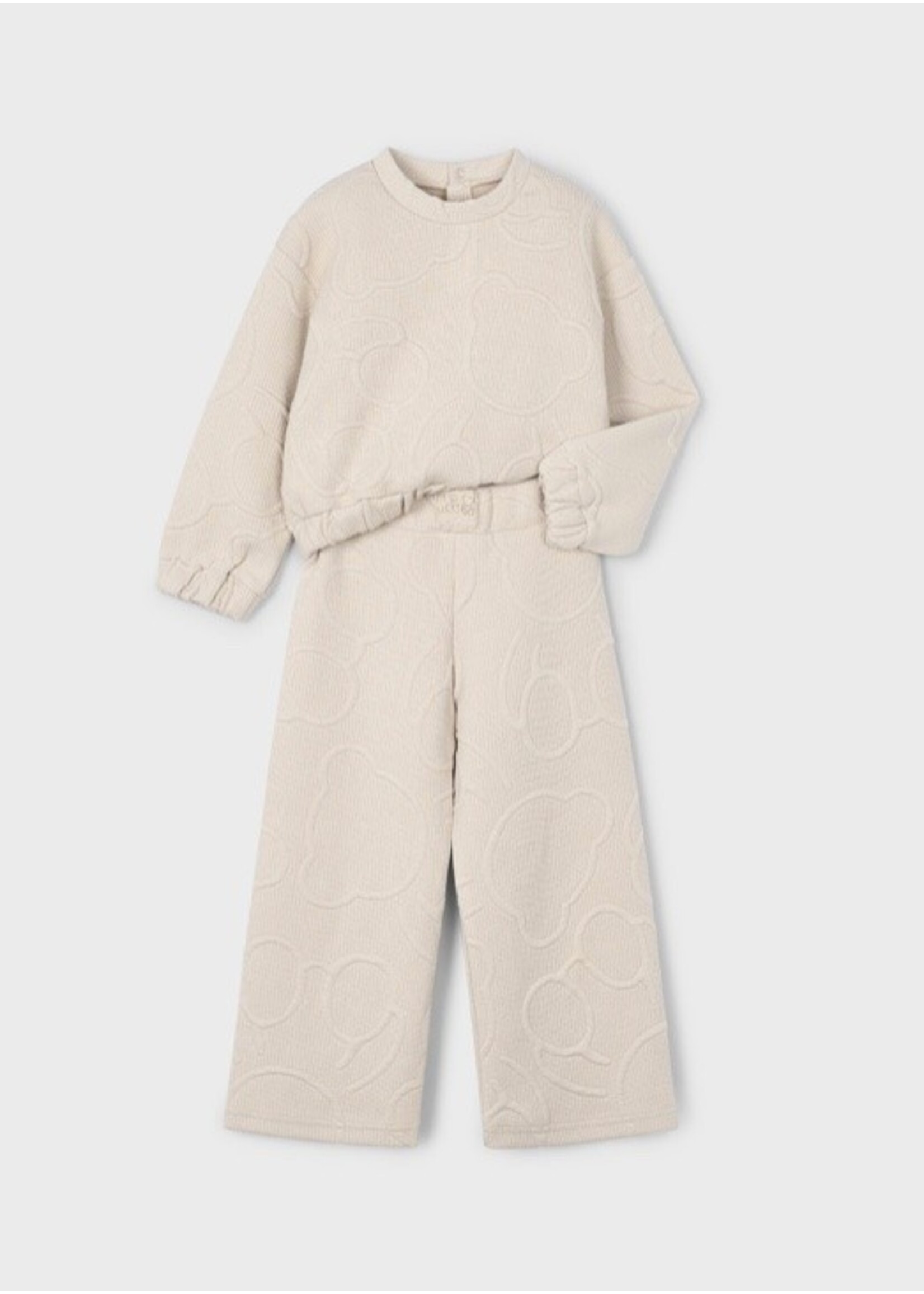 Mayoral Mayoral, Padded Tracksuit Set || Sand