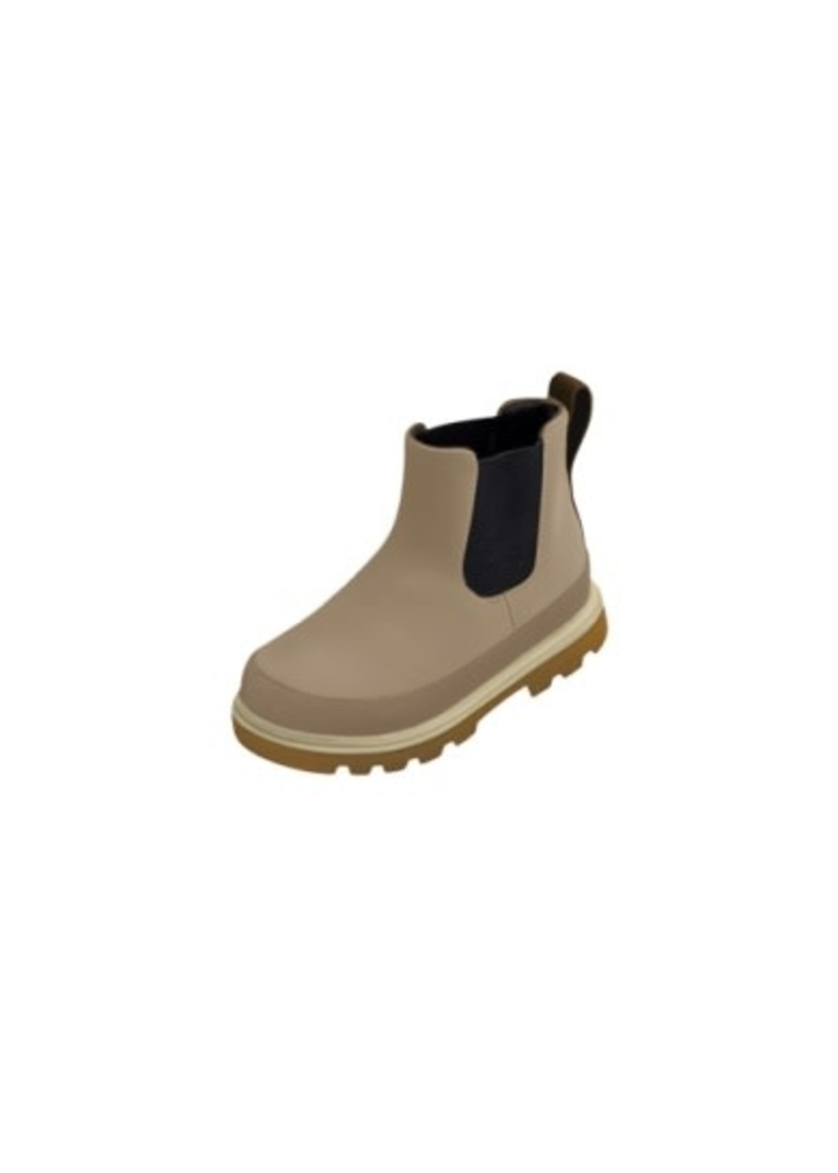 Native Shoes Native, Kensington Chelsea Child || Flax Tan  / Mash Brown / Bone White