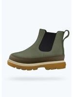Native Shoes Native, Kensington Chelsea Child || Olivine Green / Mash Brown / Bone White