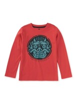 Tea Collection Tea Collection, Heem Dragon Graphic Tee || Red Pepper