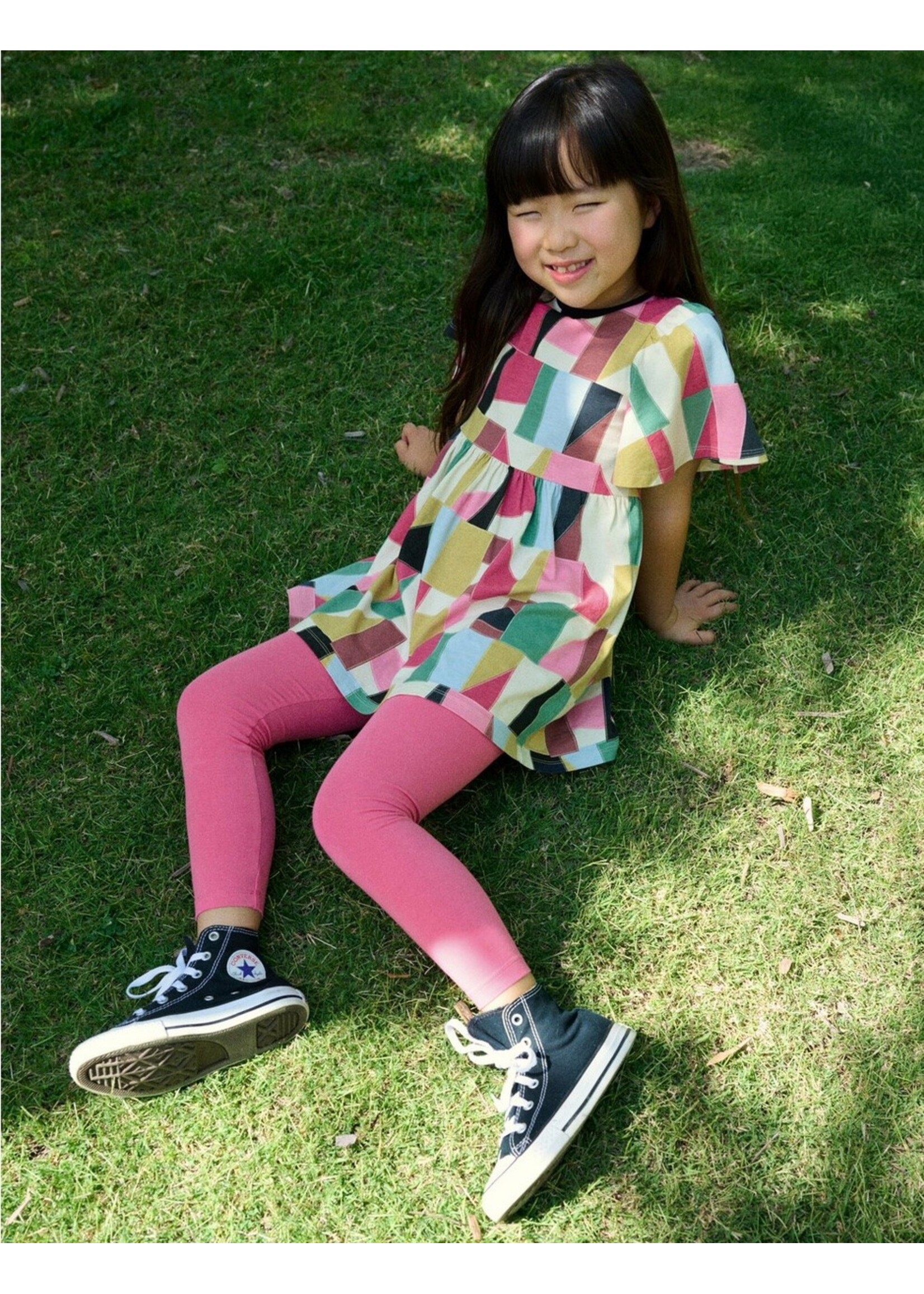 Tea Collection Tea Collection, Solid Leggings || Astilbe Pink