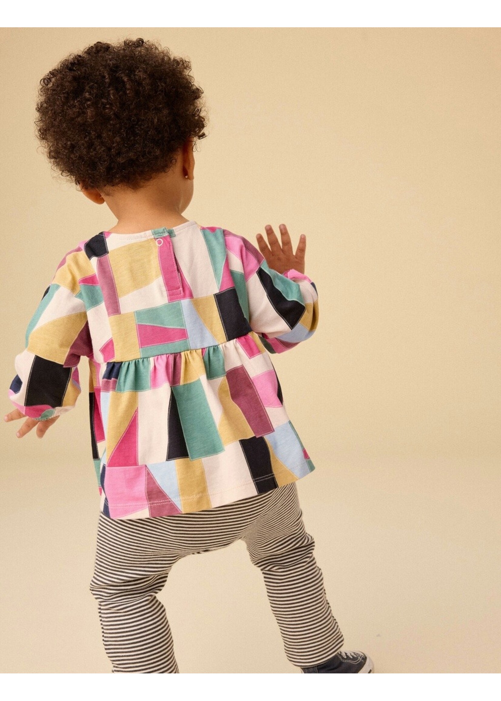 Tea Collection Tea Collection, Boho Top & Pants Baby Set || Pojagi Patchwork