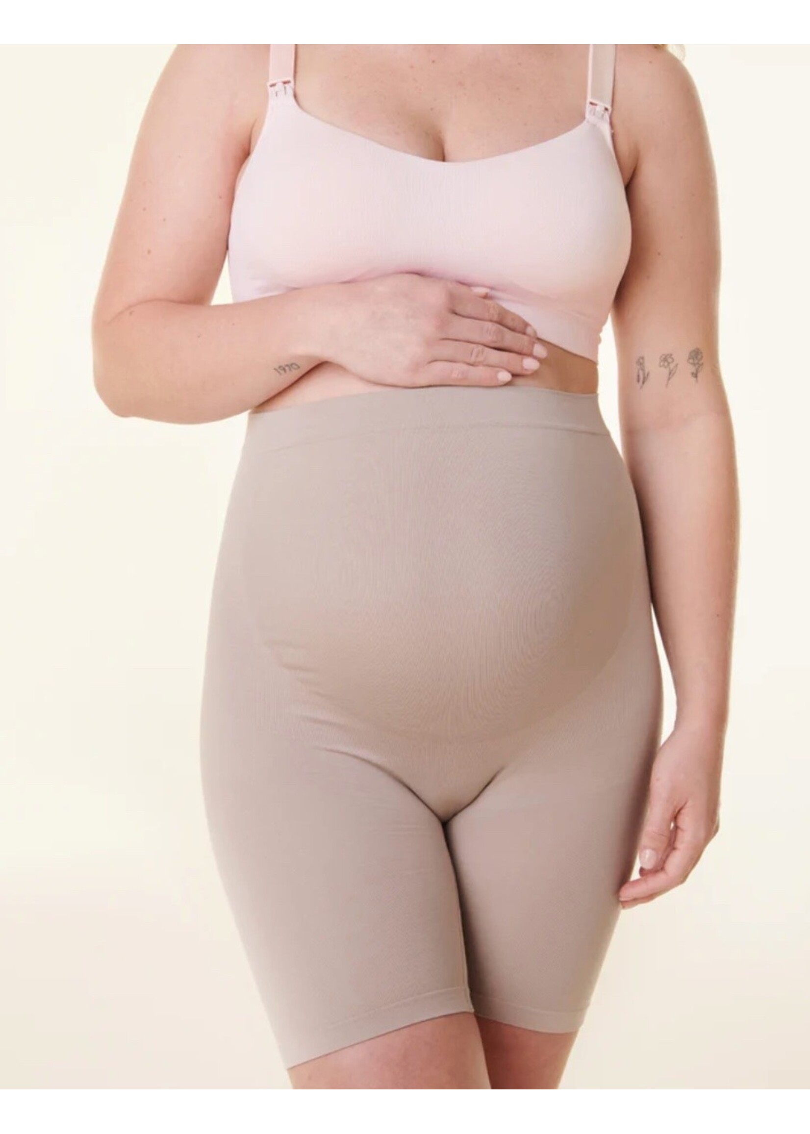 Bravado Bravado, Anti Chafe Maternity Short || Sand