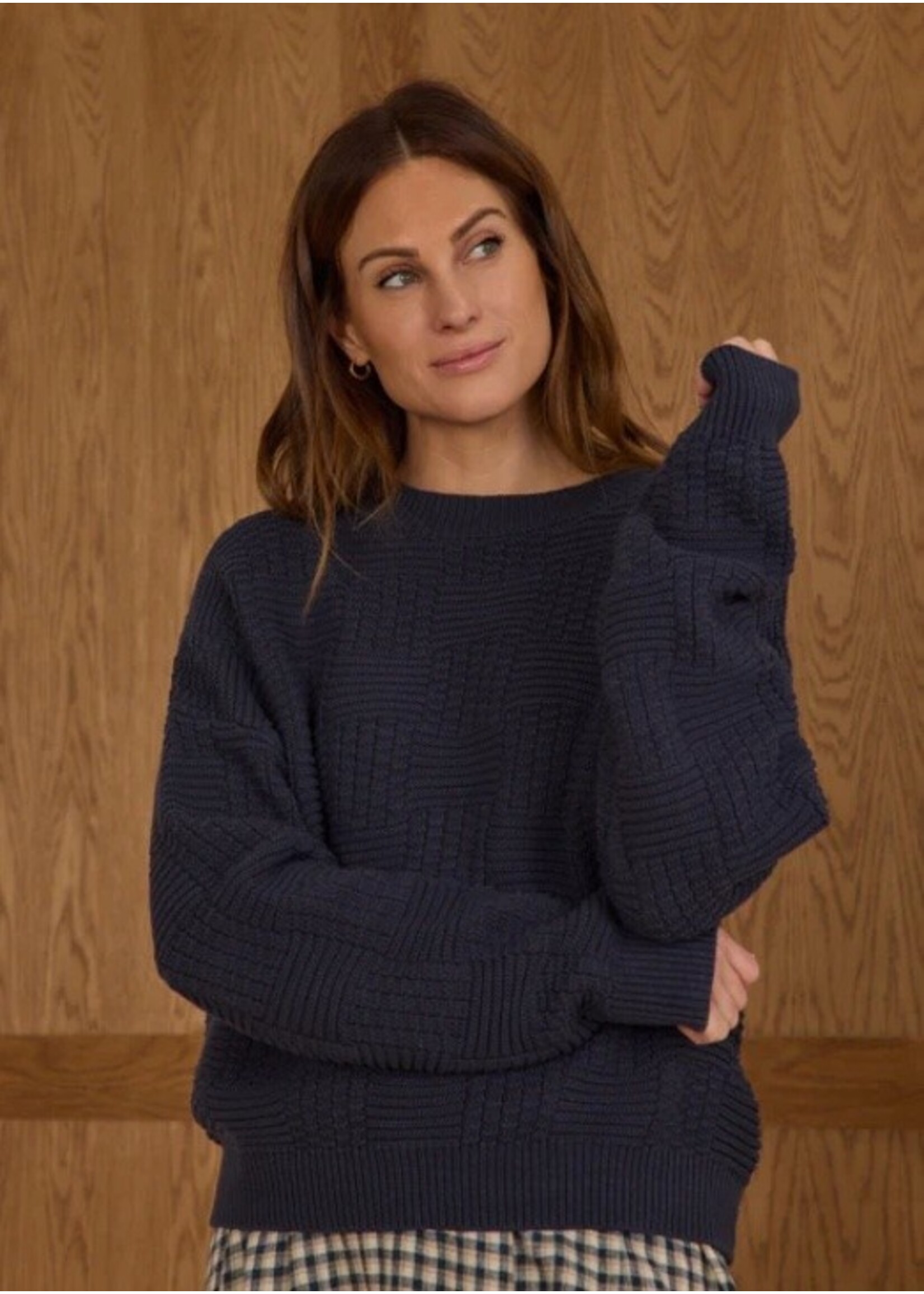 Rylee + Cru Rylee + Cru Woman, Carolina Sweater || Navy