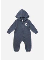 Rylee + Cru Rylee + Cru Kid, Hooded Jumpsuit || Navy