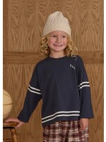Rylee + Cru Rylee + Cru, Camden Long Sleeve Tee || Navy
