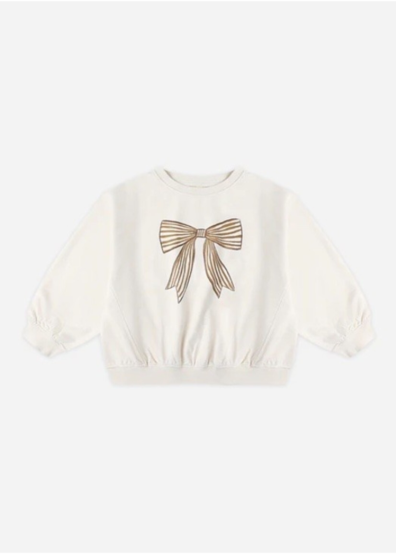 Rylee + Cru Rylee + Cru, Oversized Sweatshirt || Bow