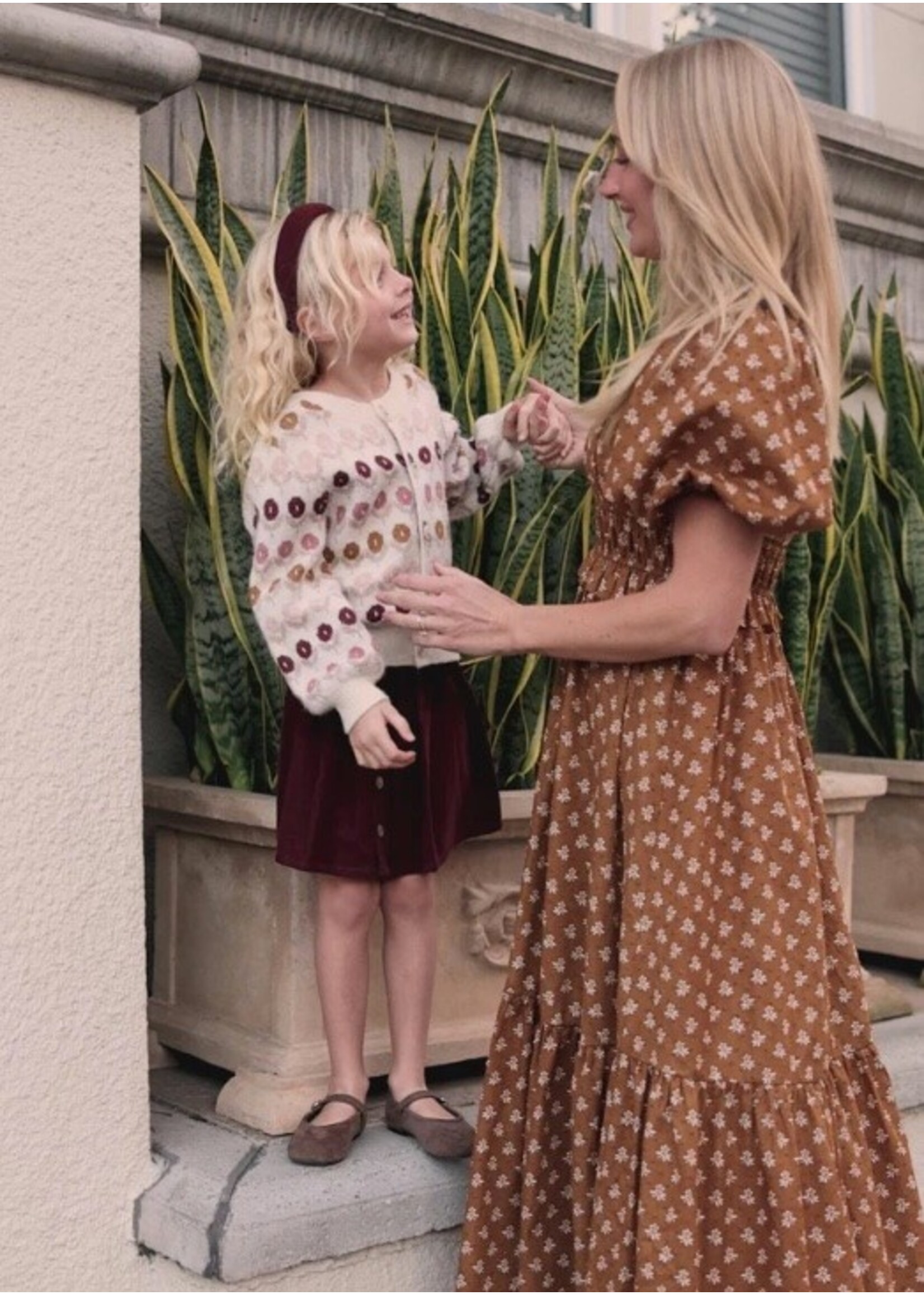 Rylee + Cru Rylee + Cru, Cheyenne Cardigan || Floral Jacquard