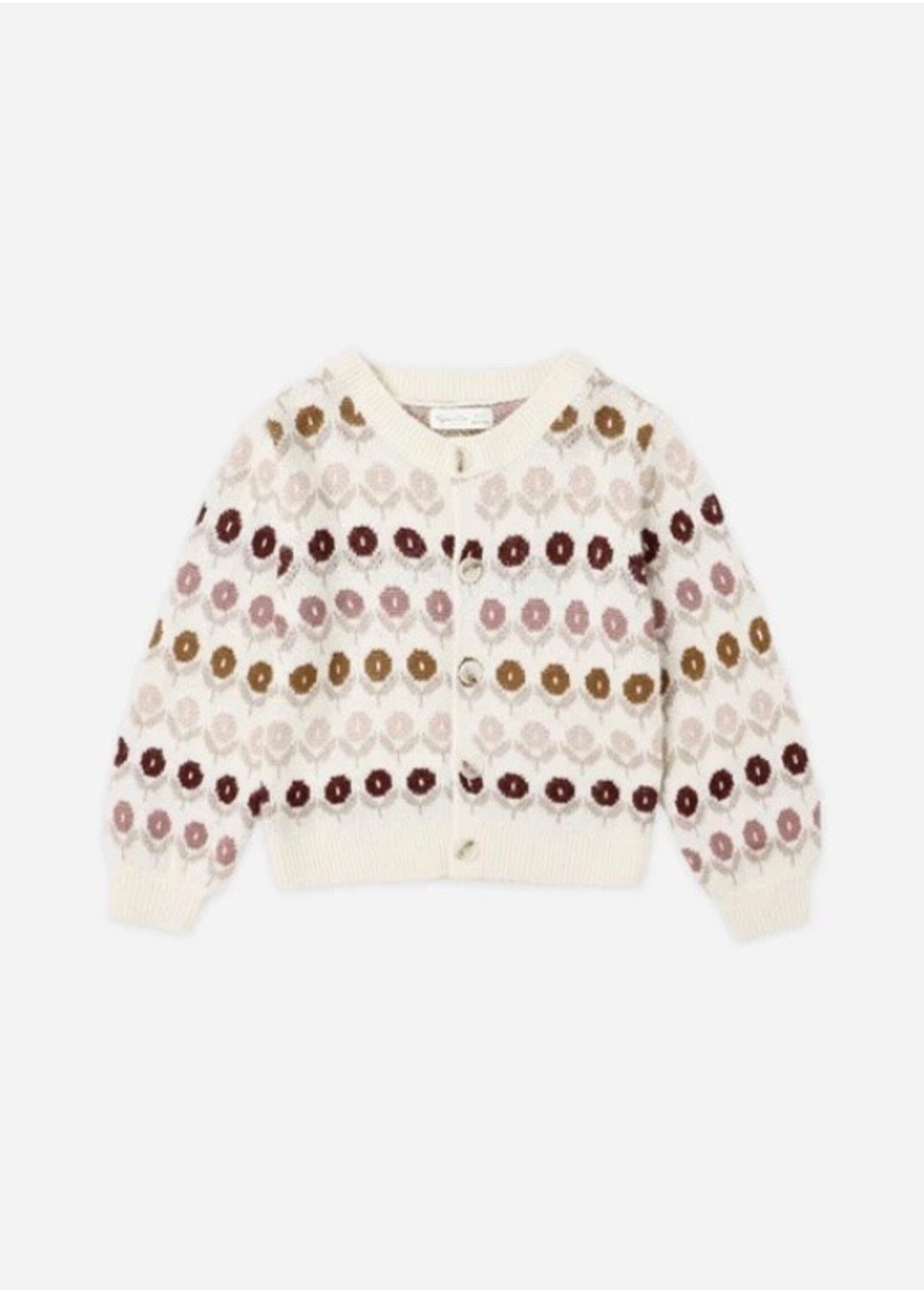 Rylee + Cru Rylee + Cru, Cheyenne Cardigan || Floral Jacquard