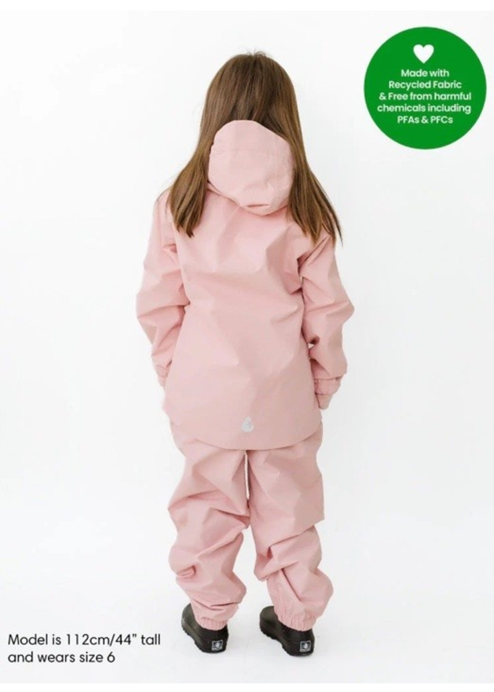 Therm Therm Kids,  Splash Pant Waterproof Windproof || Dusky Pink