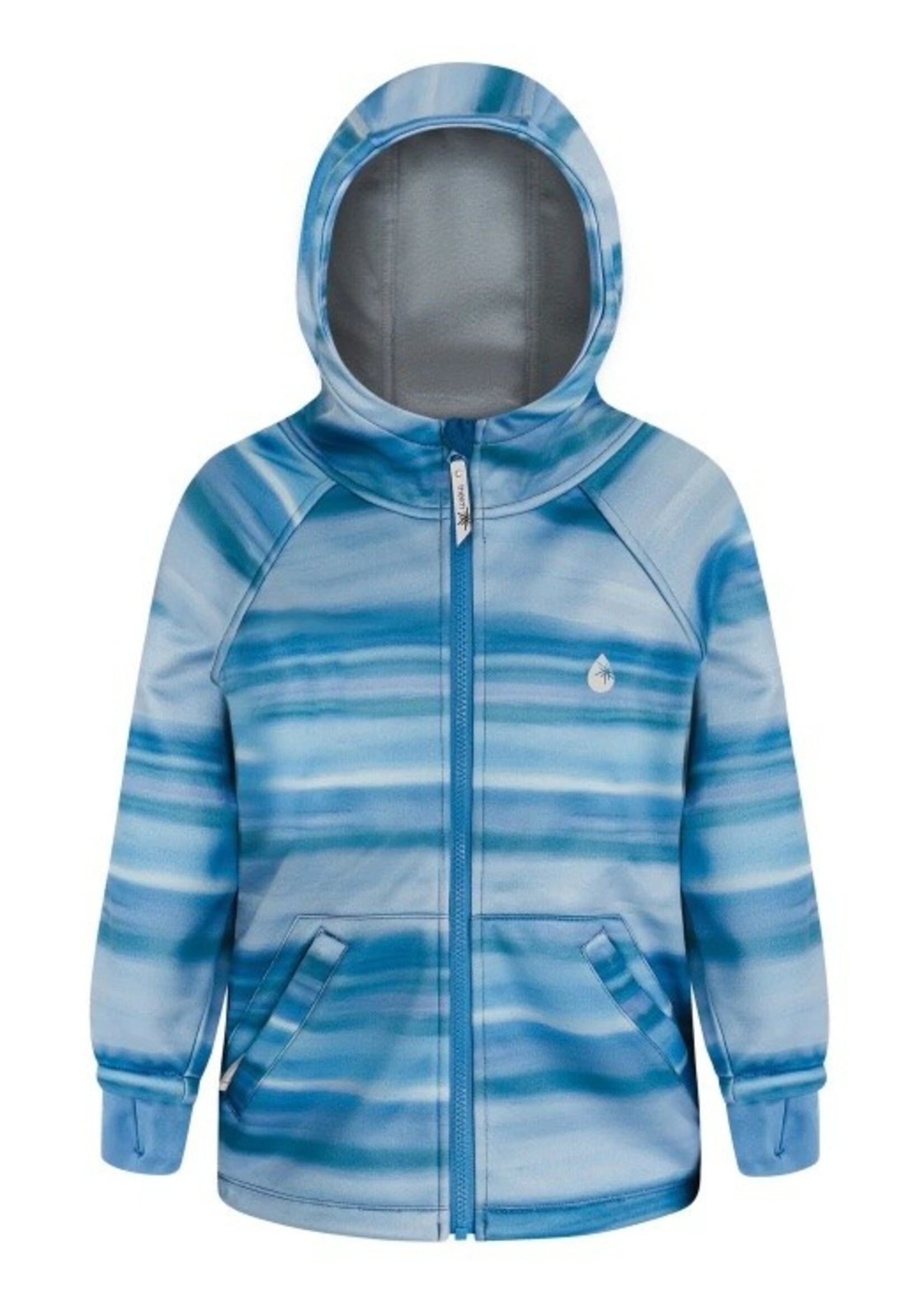 Therm Therm Kids, All-Weather Hoodie || Surf Horizon