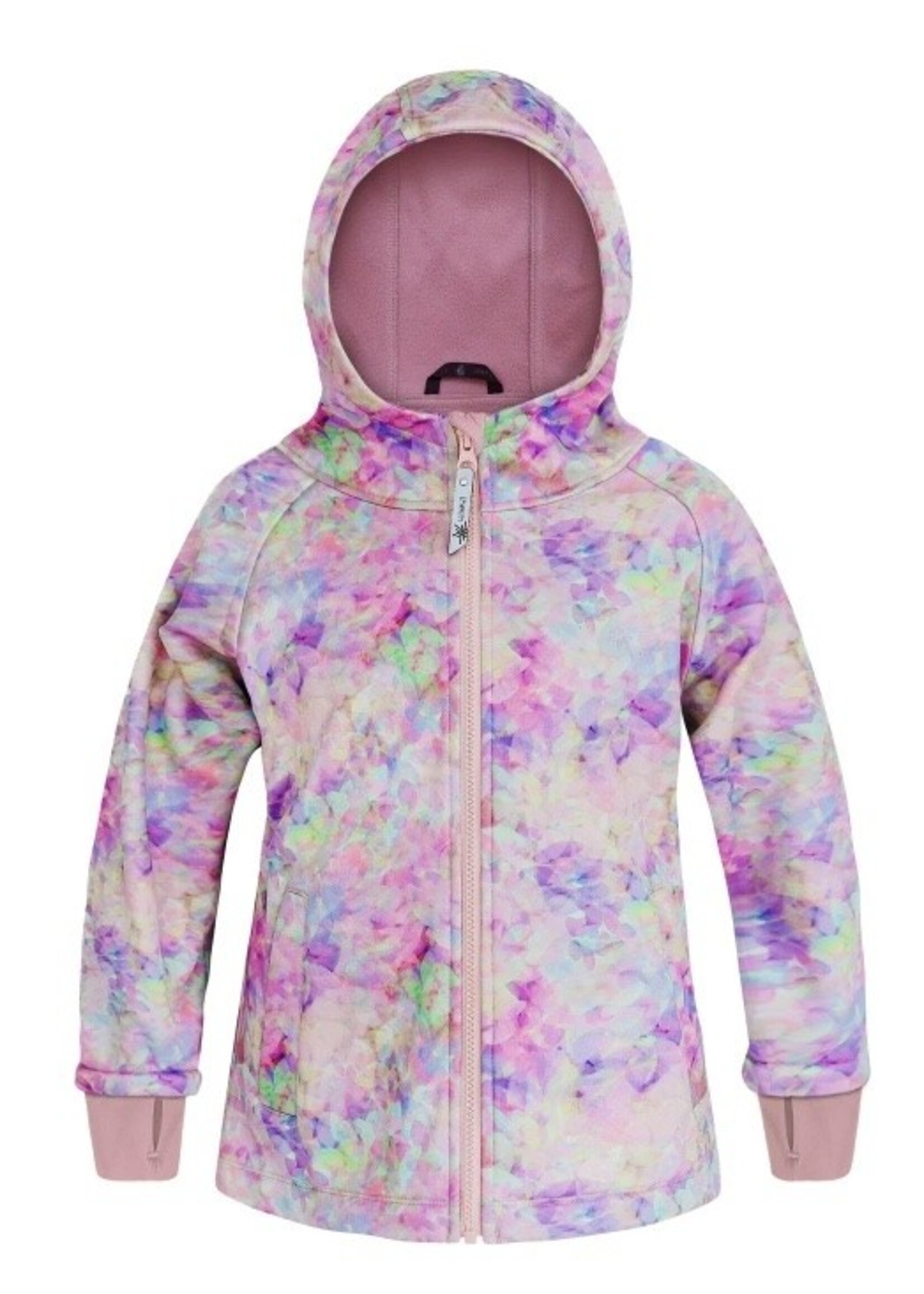 Therm Therm Kids, All-Weather Hoodie || Pretty Petals