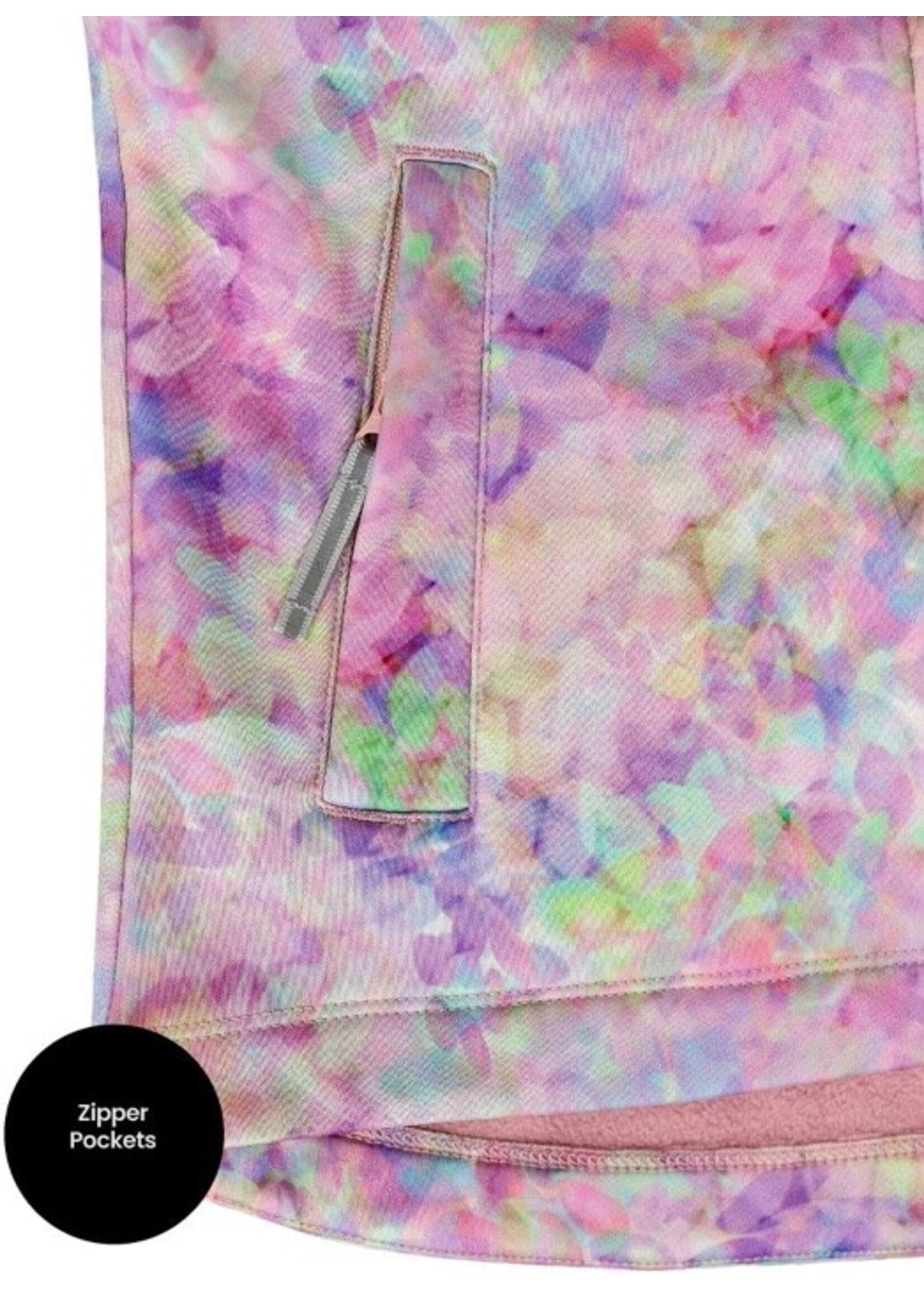 Therm Therm Kids, All-Weather Hoodie || Pretty Petals