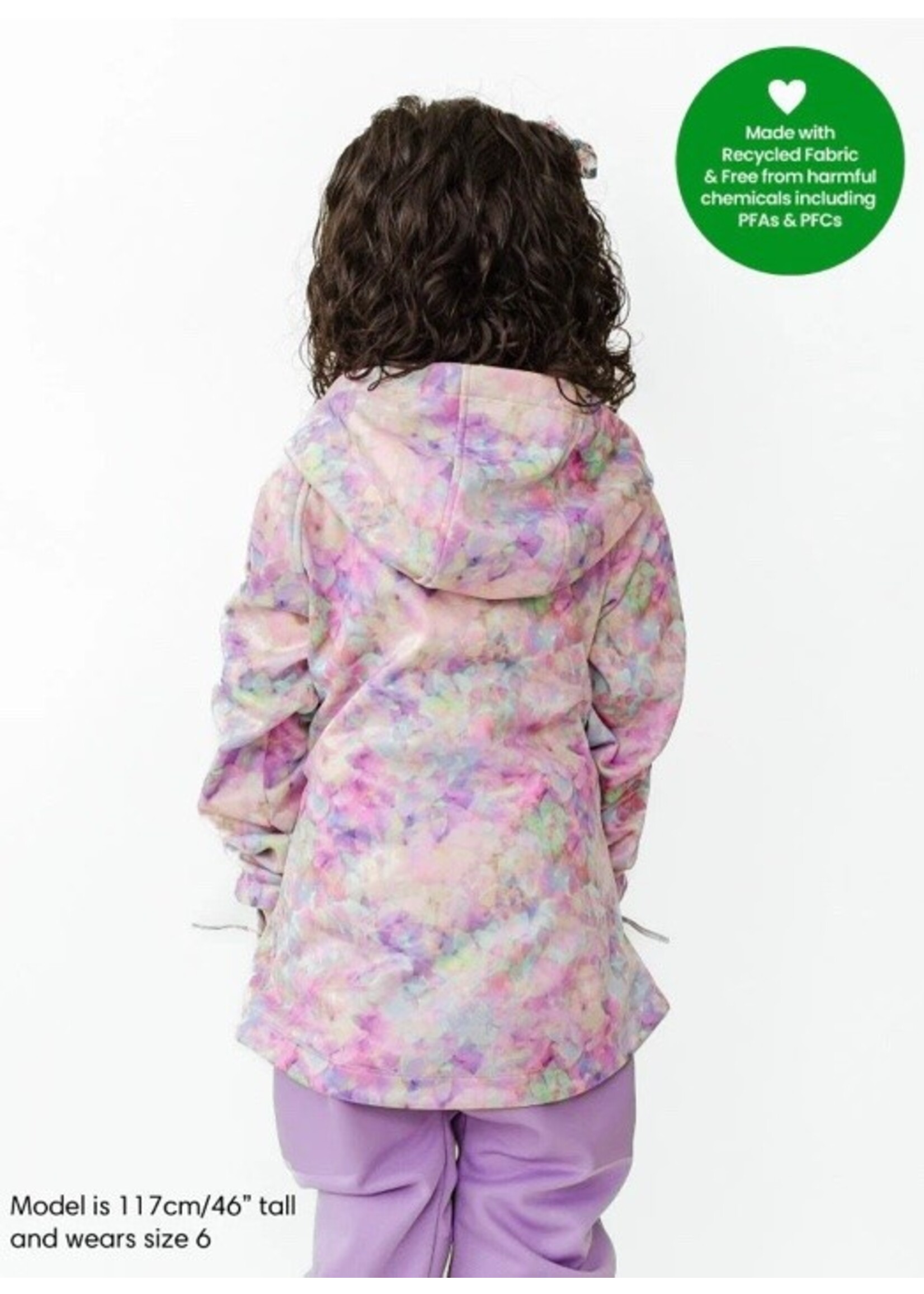 Therm Therm Kids, All-Weather Hoodie || Pretty Petals