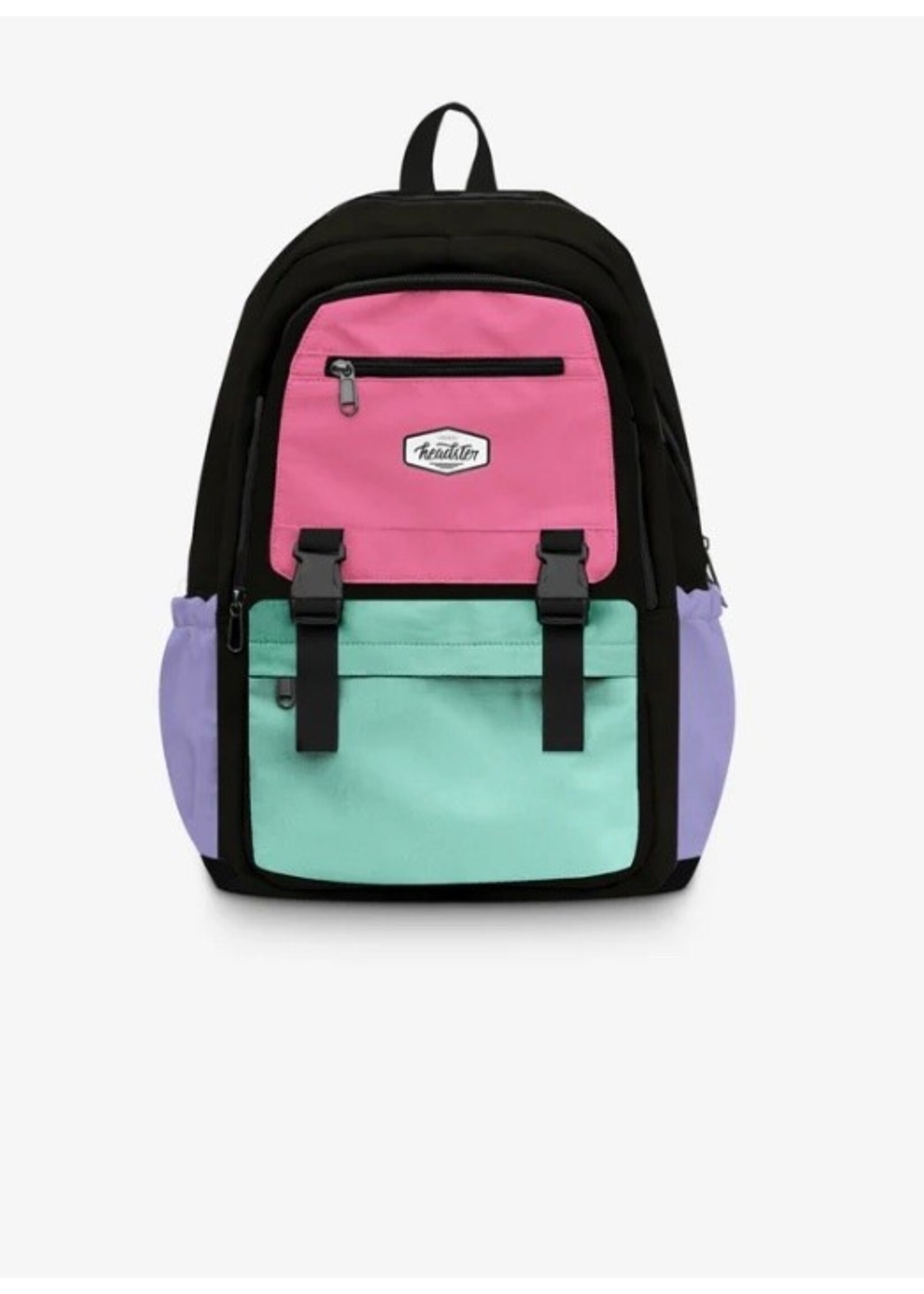 Headster Kids Headster Kids, Colorblock Candy Crushed 26L Backpack || Flushed pink