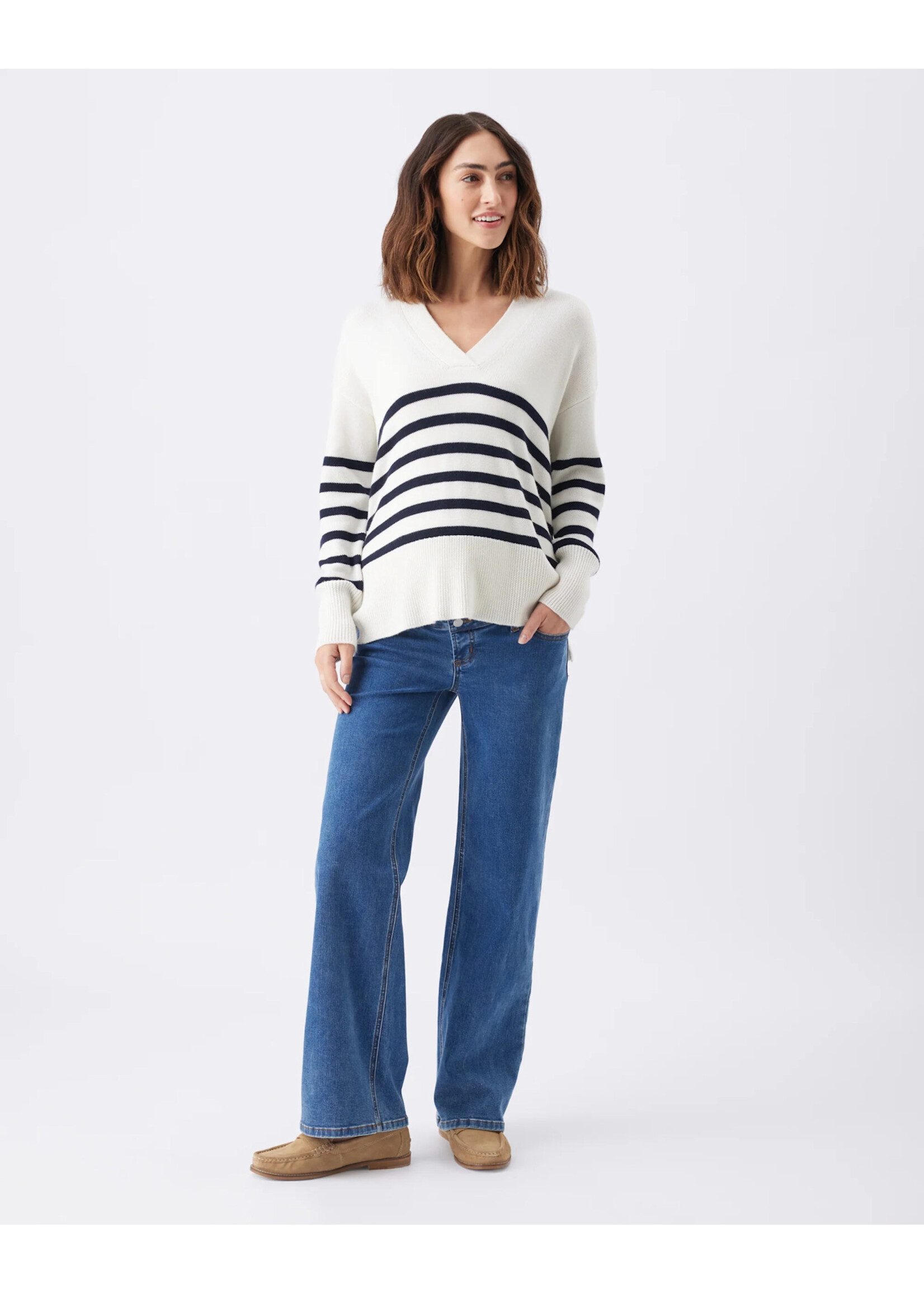 Ripe Maternity Ripe Maternity, Miller Relaxed Fit Over Bump Jean || True Blue