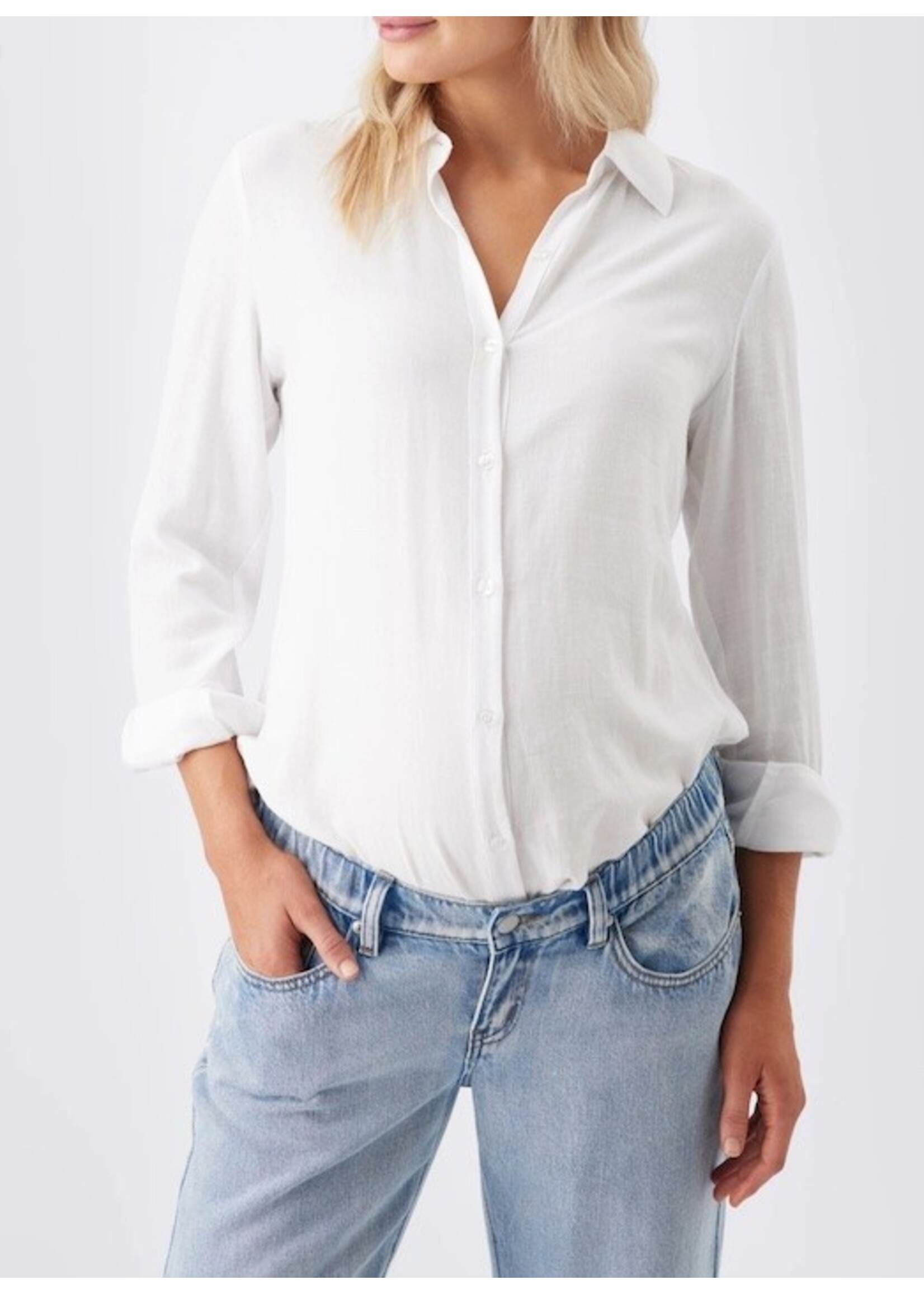 Ripe Maternity Ripe Maternity, Billie Wide Leg Elastic Waist Maternity Jean || Light Wash