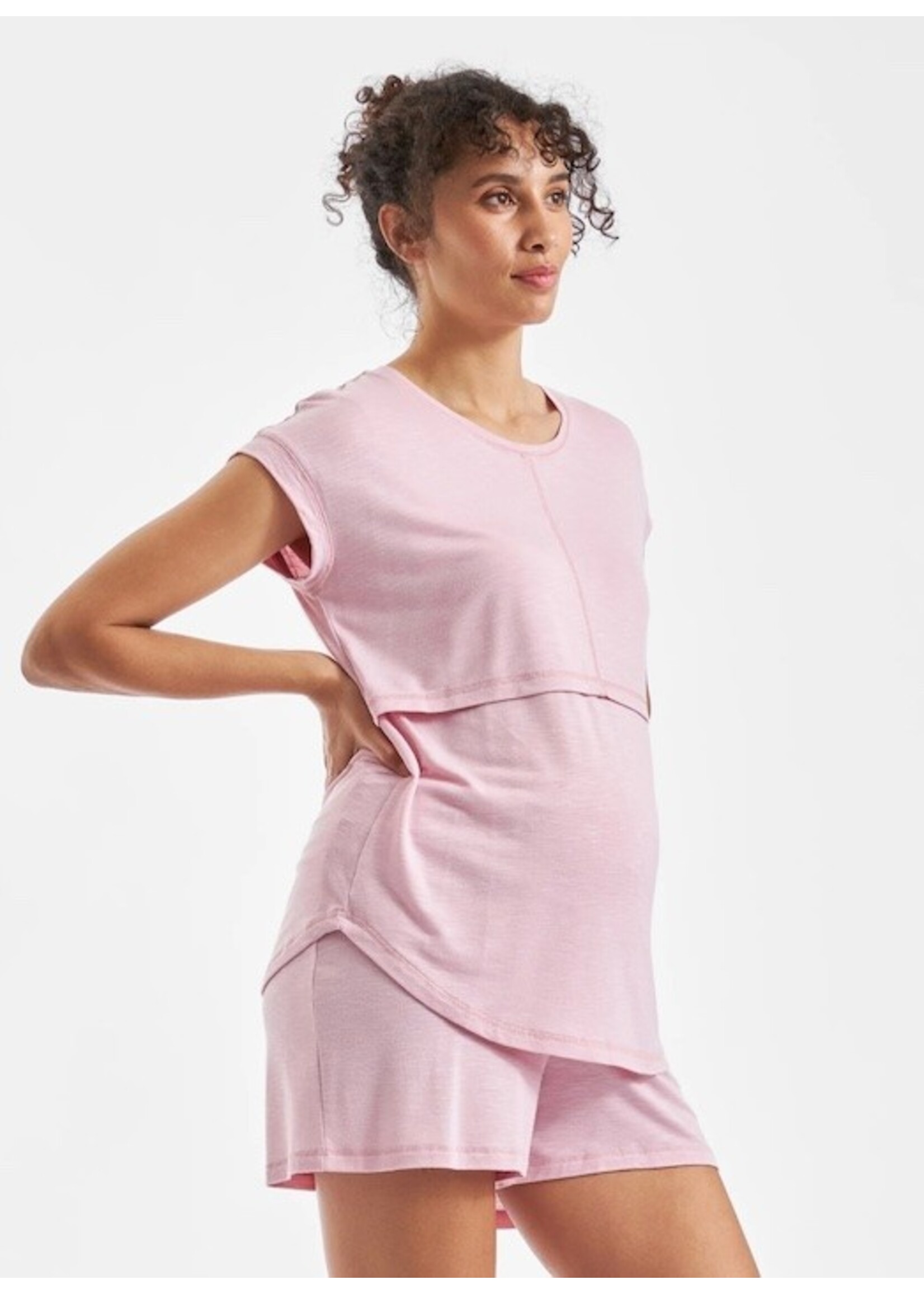Ripe Maternity Ripe Maternity, Dreamy Maternity and Nursing Tee || Dusty Pink