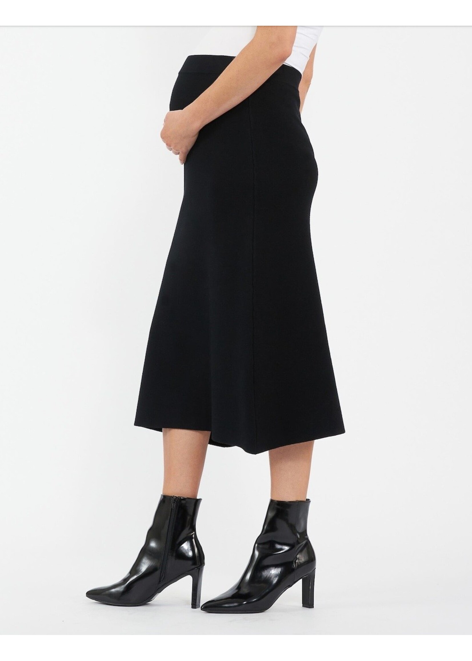 Ripe Maternity Ripe, A-Line Knit Maternity Skirt || Black