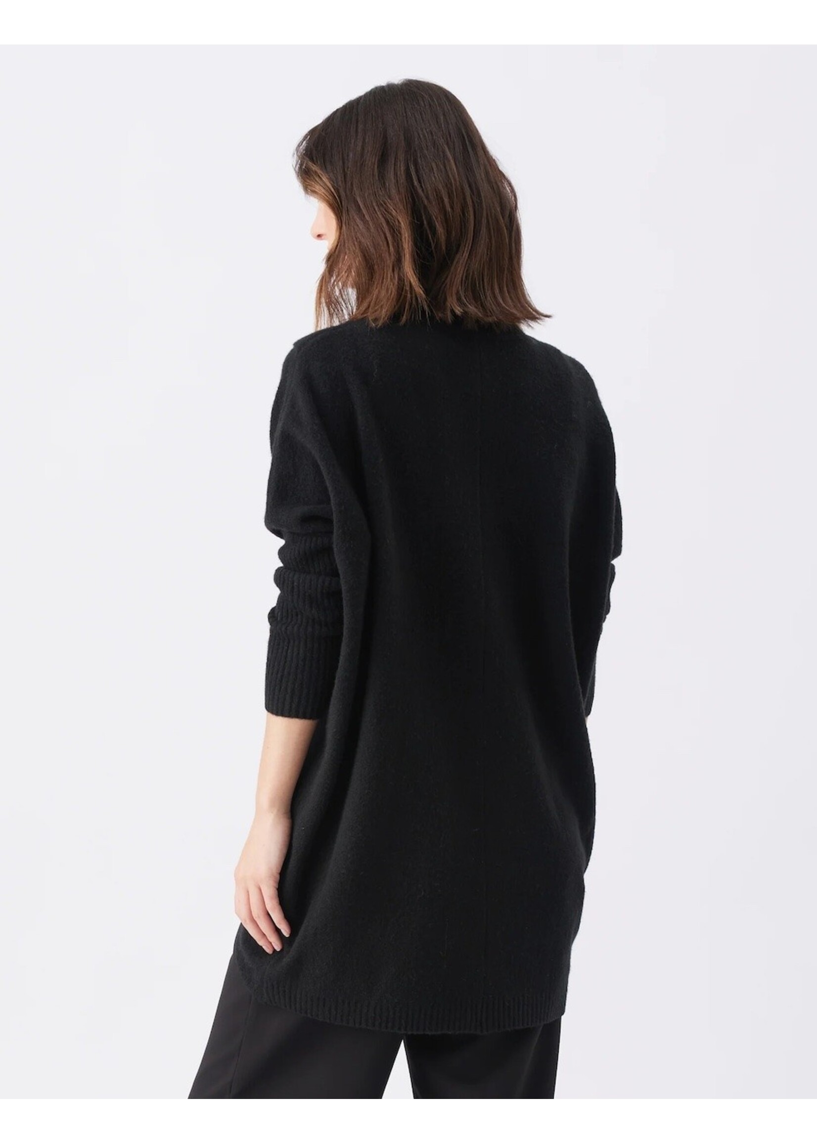 Ripe Maternity Ripe Maternity, Hallie Cross Over Maternity & Nursing Knit Sweater || Black