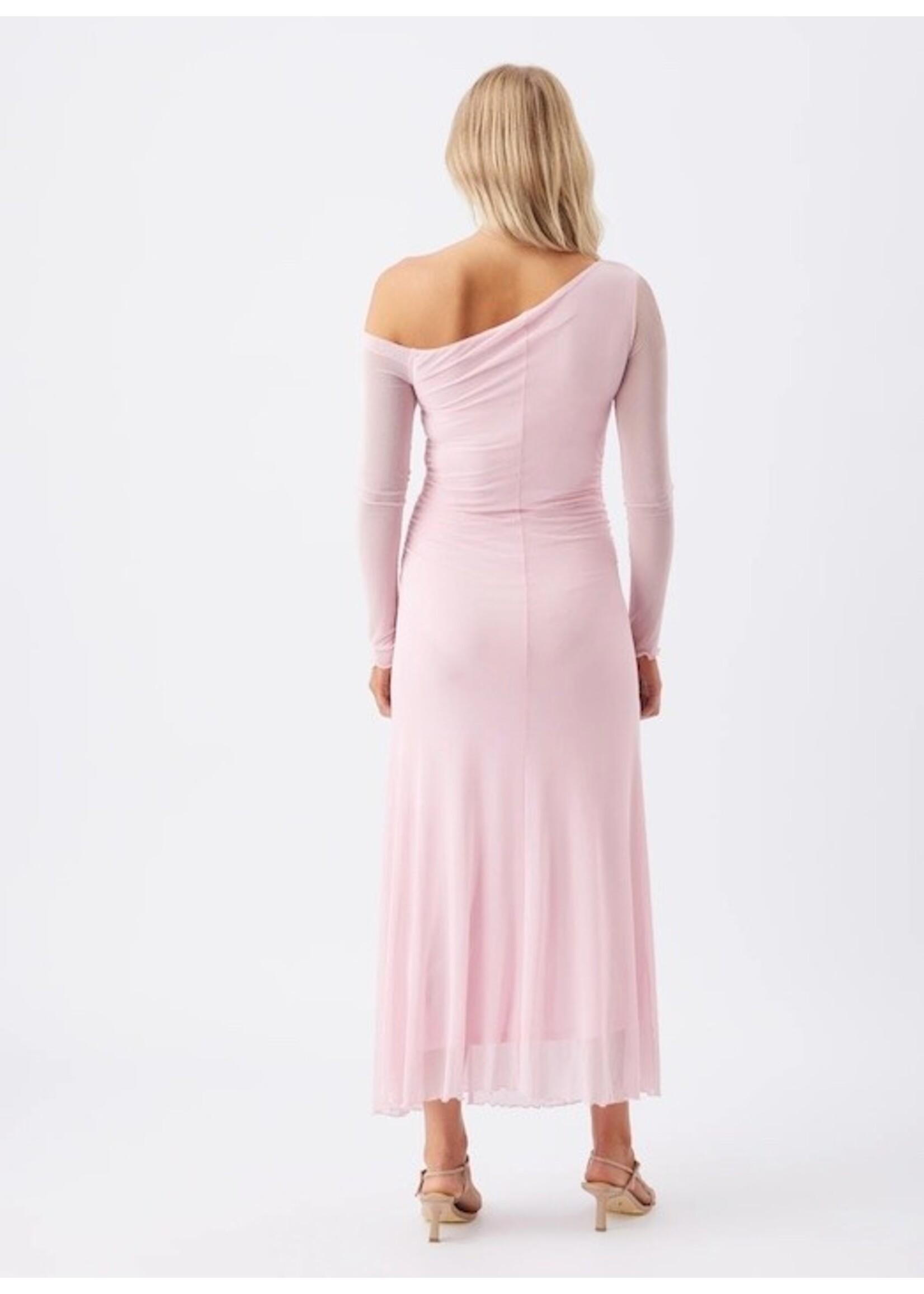 Ripe Maternity Ripe Maternity, Freya Off Shoulder Mesh Maternity Dress || Blossom