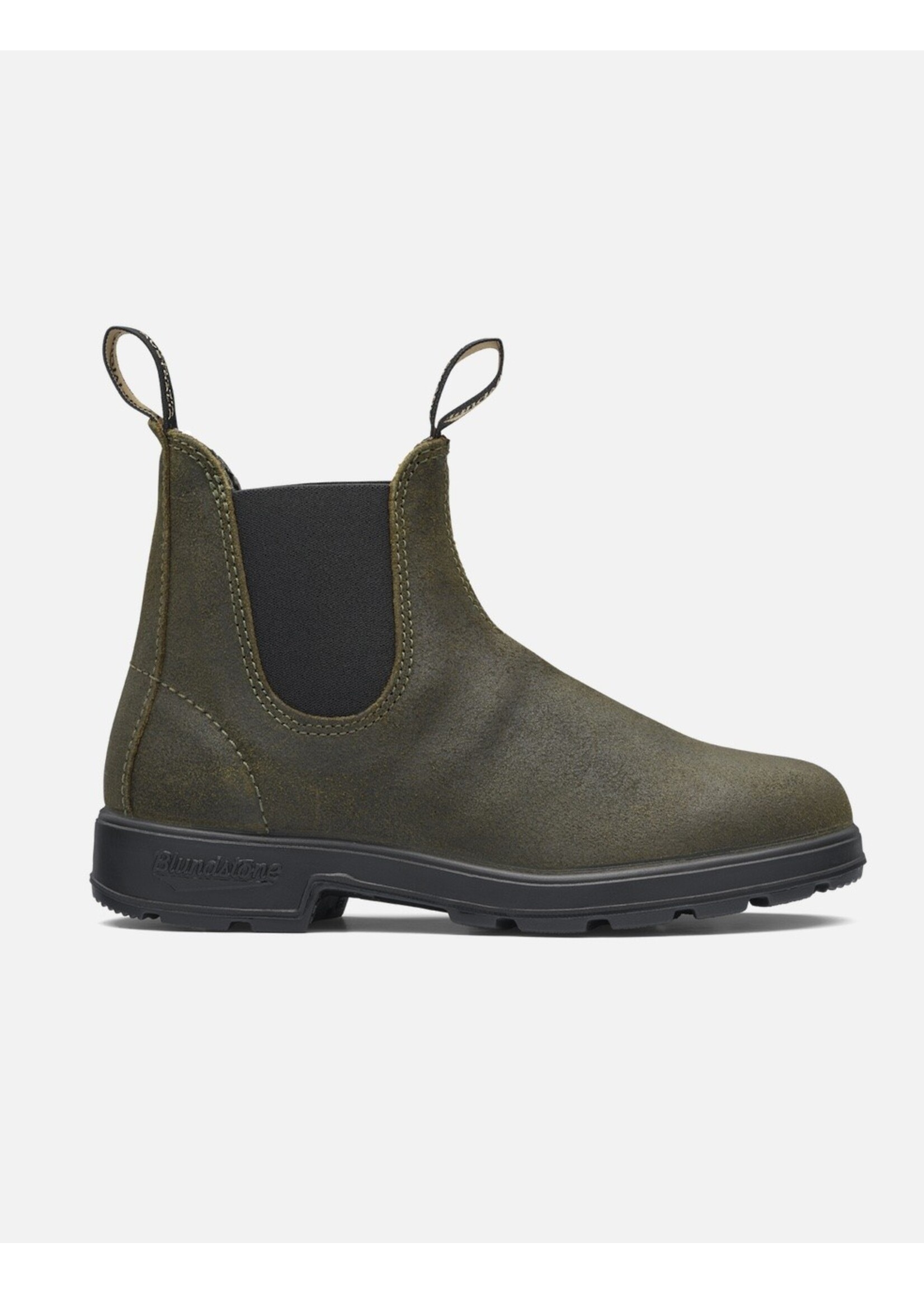 Blundstone Blundstone, Original #1615 Waxed Suede || Dark Olive