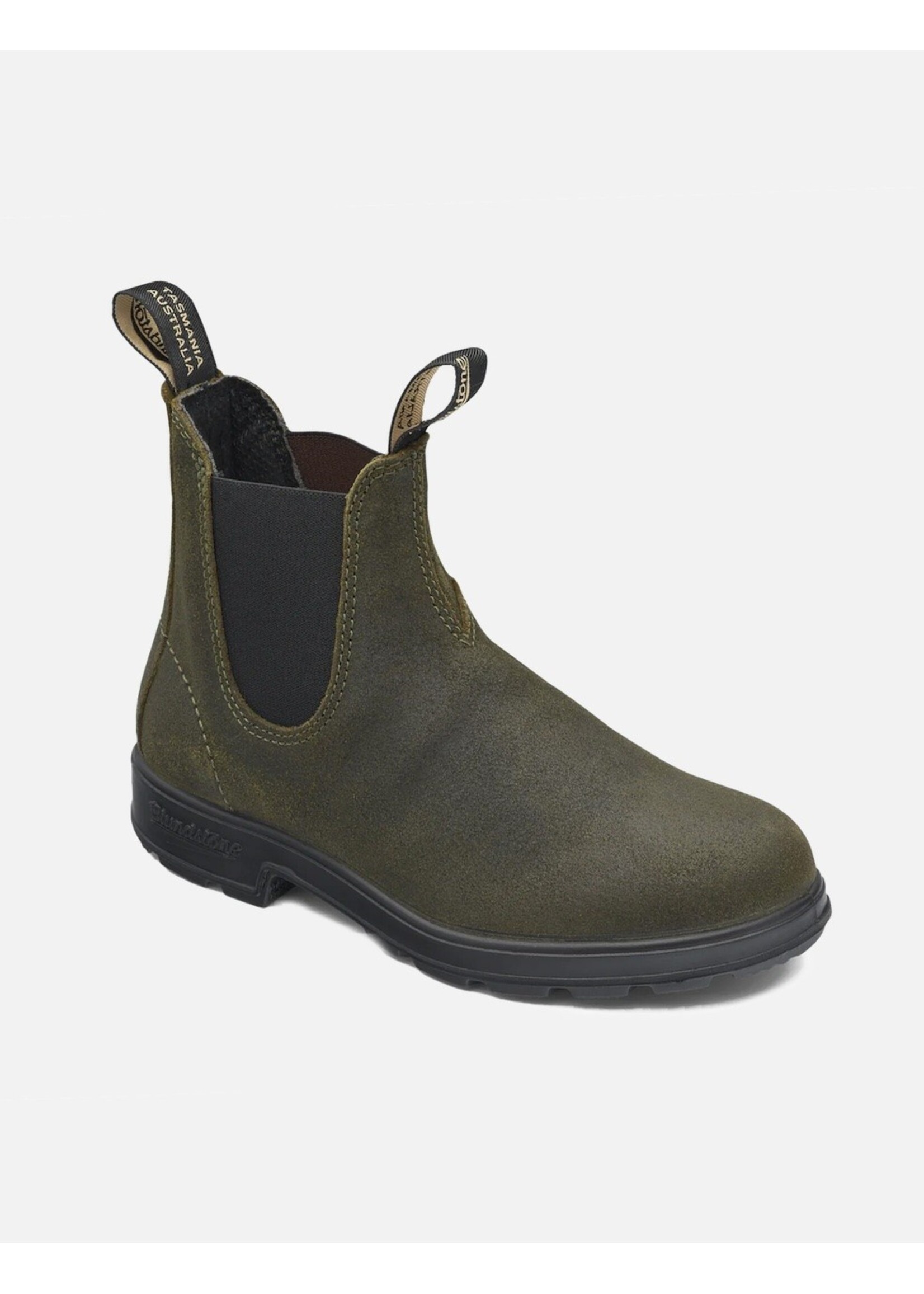 Blundstone Blundstone, Original #1615 Waxed Suede || Dark Olive