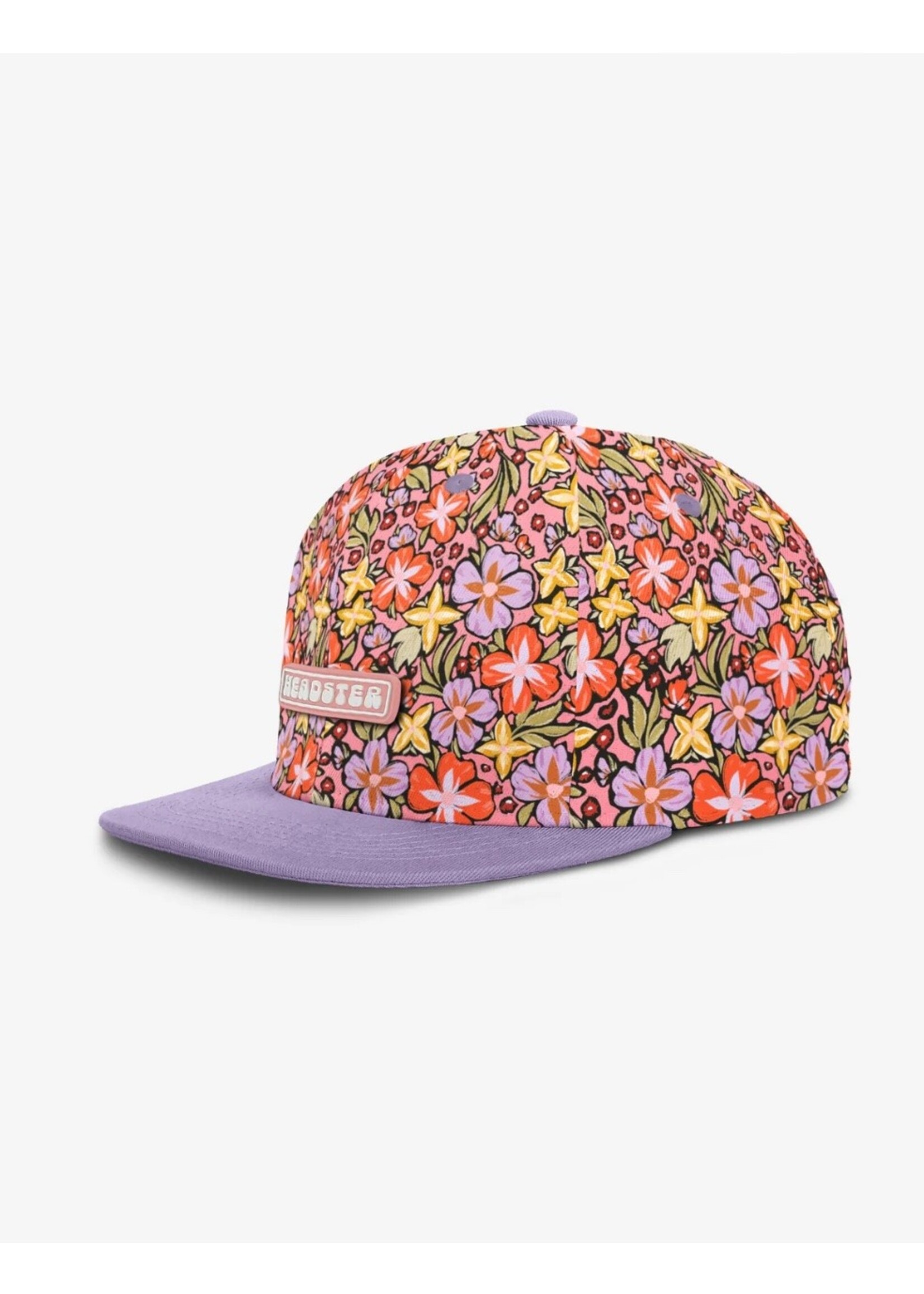 Headster Kids Headster Kids, Retro Bloom Snapback || Peaches