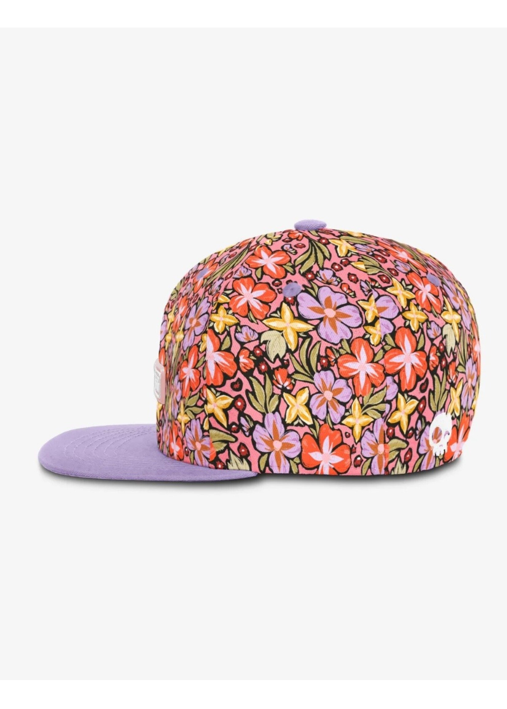 Headster Kids Headster Kids, Retro Bloom Snapback || Peaches