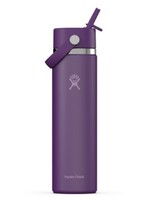 Hydro Flask Hydro Flask, 24 oz Wide Mouth with Flex Straw Cap || Beachplum Purple