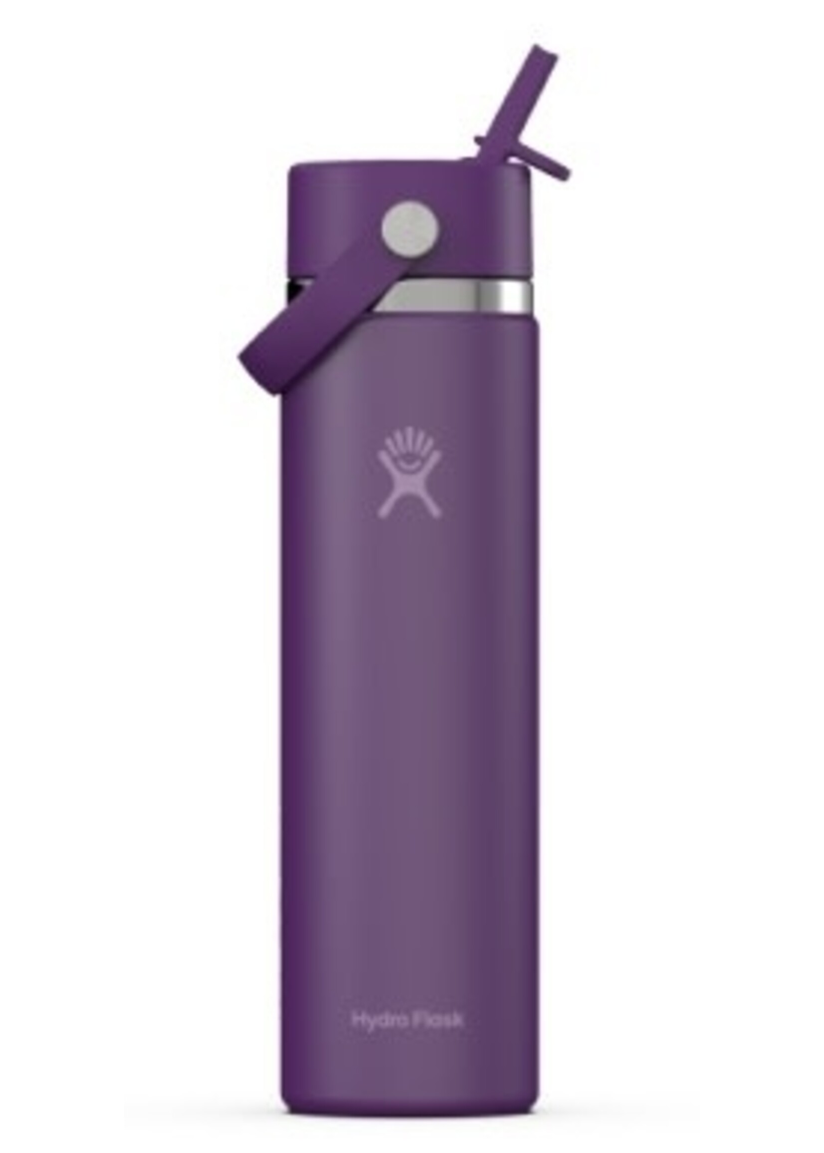 Hydro Flask Hydro Flask, 24 oz Wide Mouth with Flex Straw Cap || Beachplum Purple