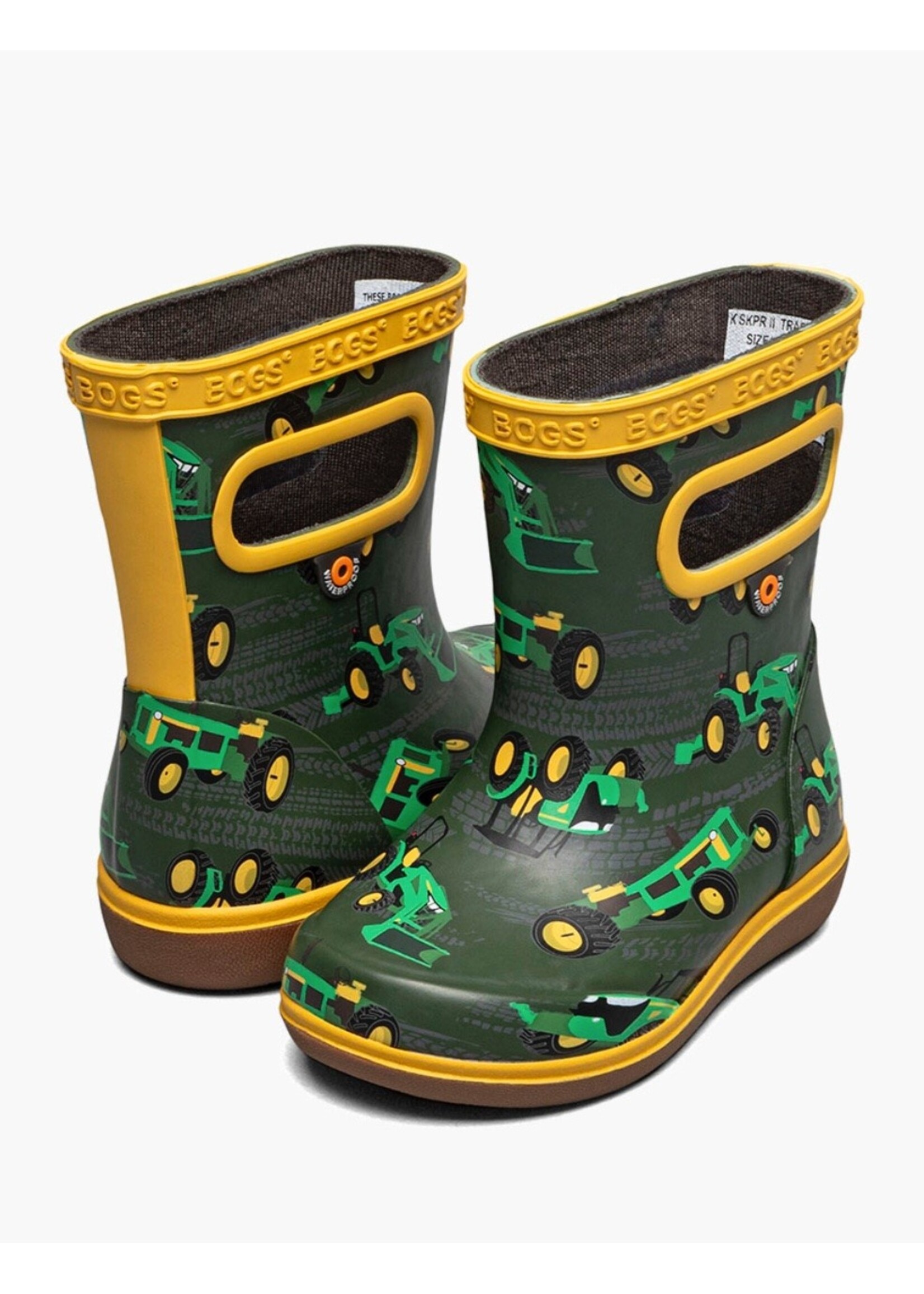 Bogs Bogs, Skipper II Kids' Rainboot || Tractors