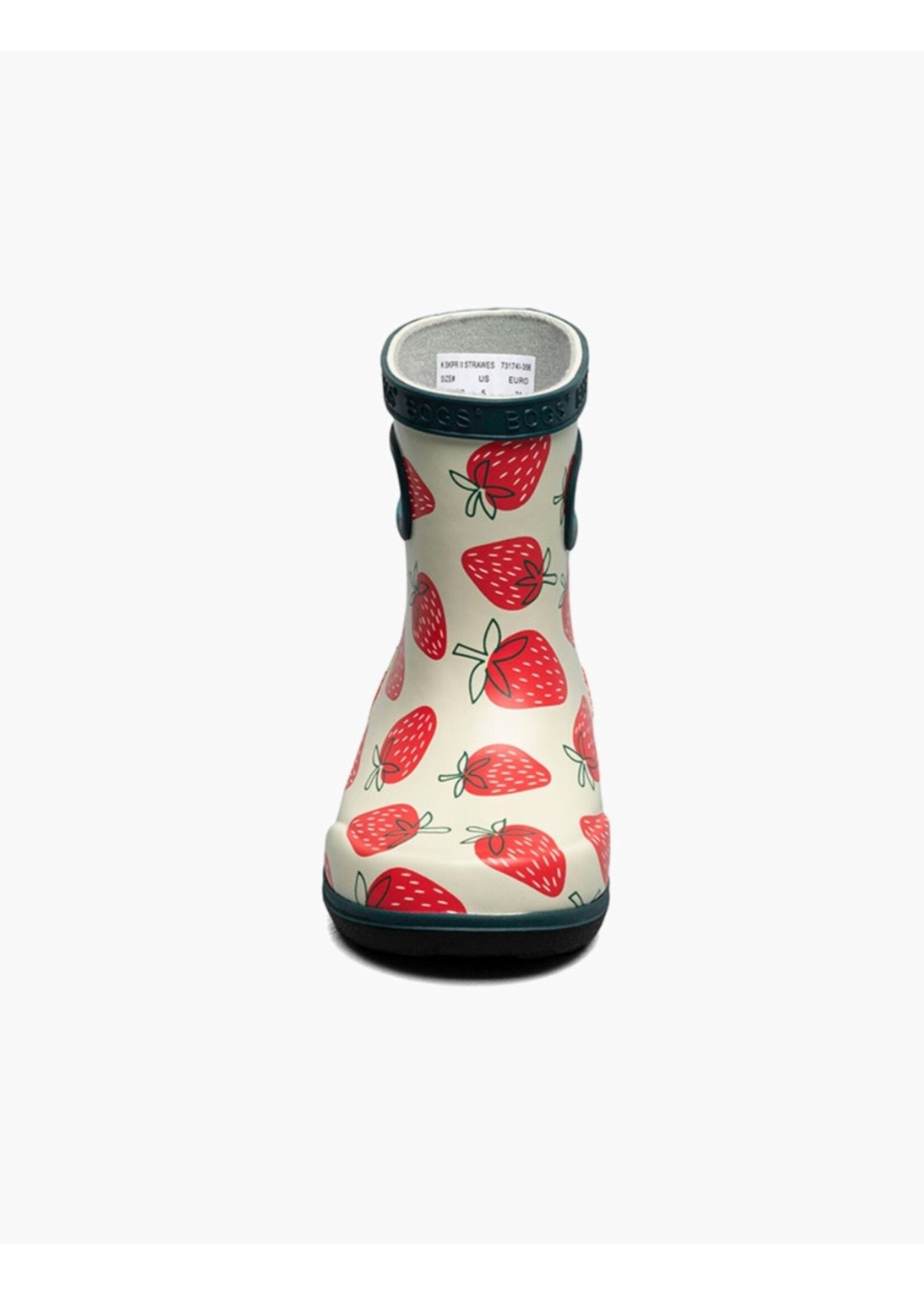 Bogs Bogs, Skipper II Kids' Rainboot || Strawberries