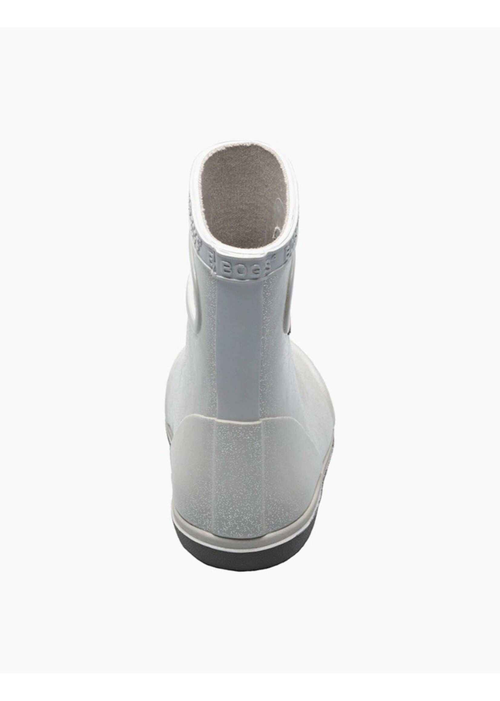 Bogs Bogs, Skipper II Glitter Kids' Rainboot || Silver
