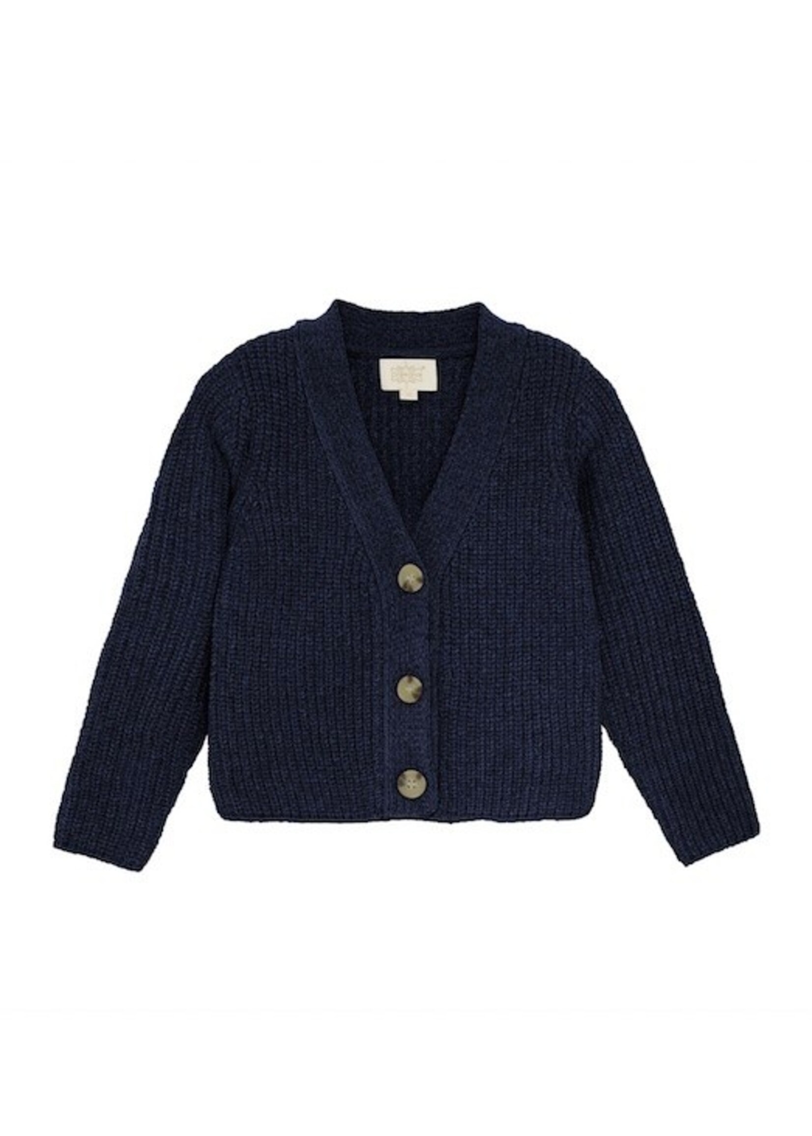 Creamie Creamie, Knit Cardigan || Black Iris
