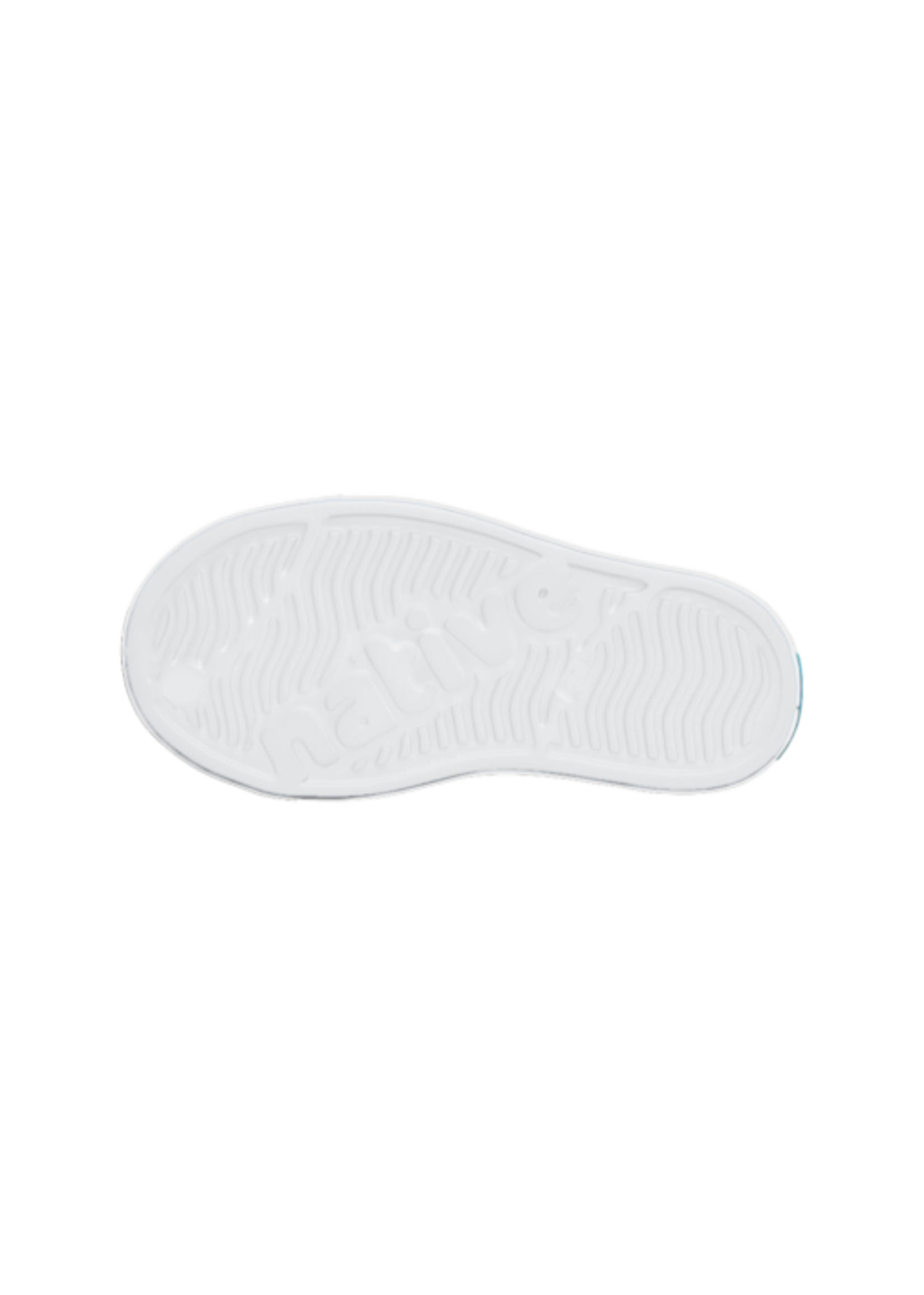 Native Shoes Native Shoes, Jefferson Sugarlite™ Print Child || Shell White / Shell White / Flux Alpine Dino