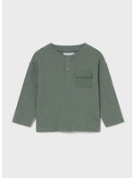 Mayoral Mayoral,  Special Knit Long Sleeve T-Shirt || Spruce