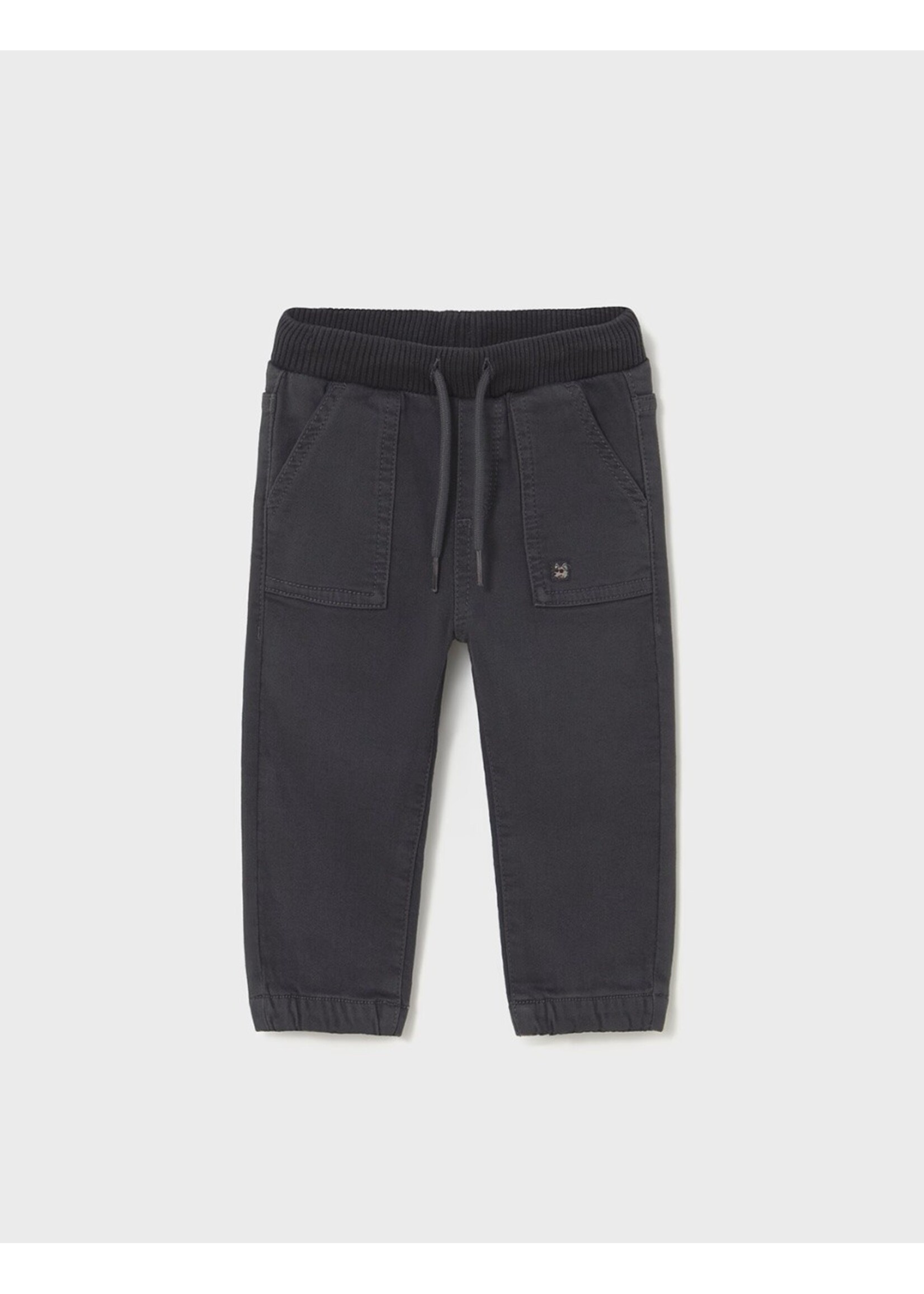 Mayoral Mayoral, Twill Joggers || Shadow