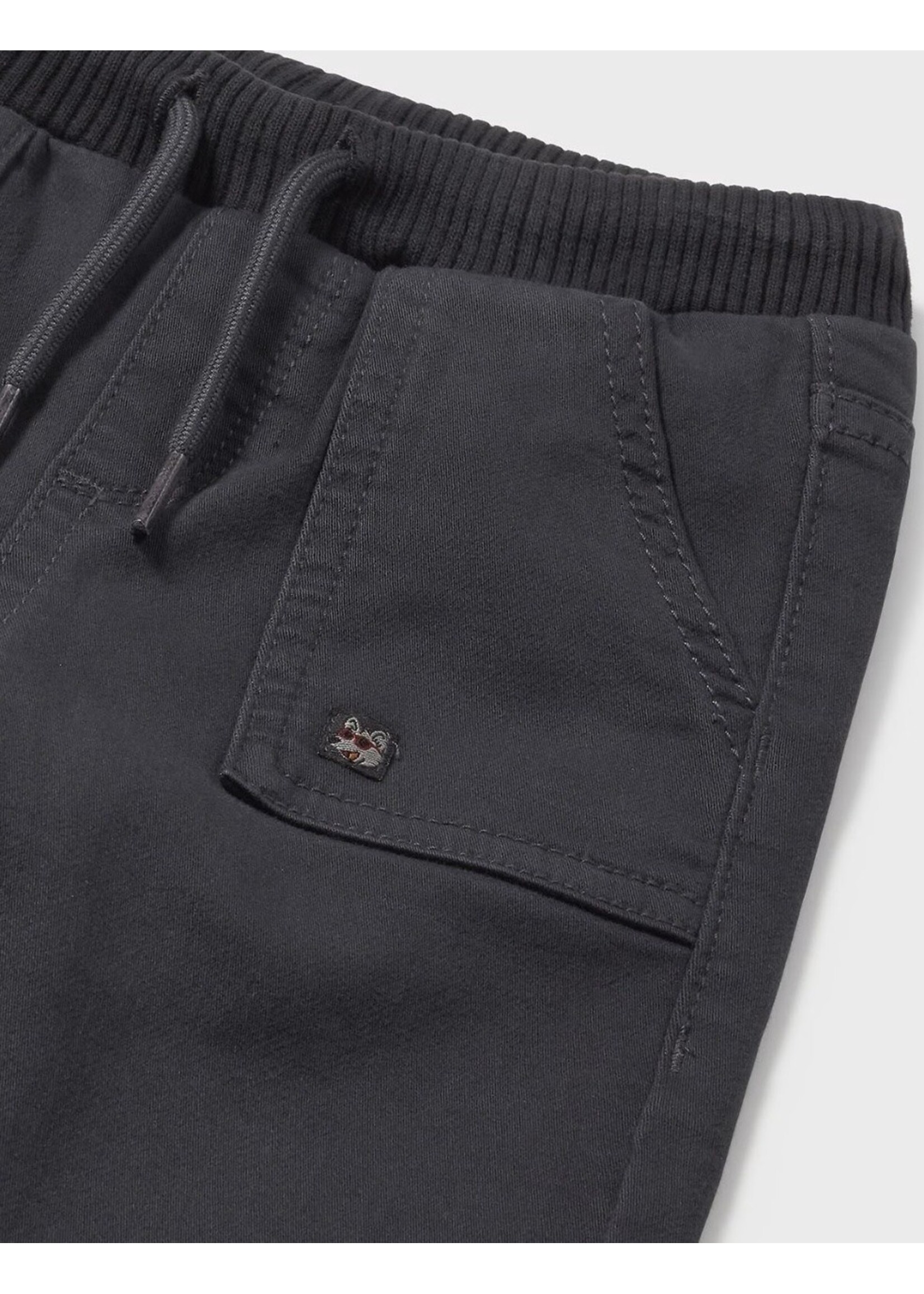Mayoral Mayoral, Twill Joggers || Shadow