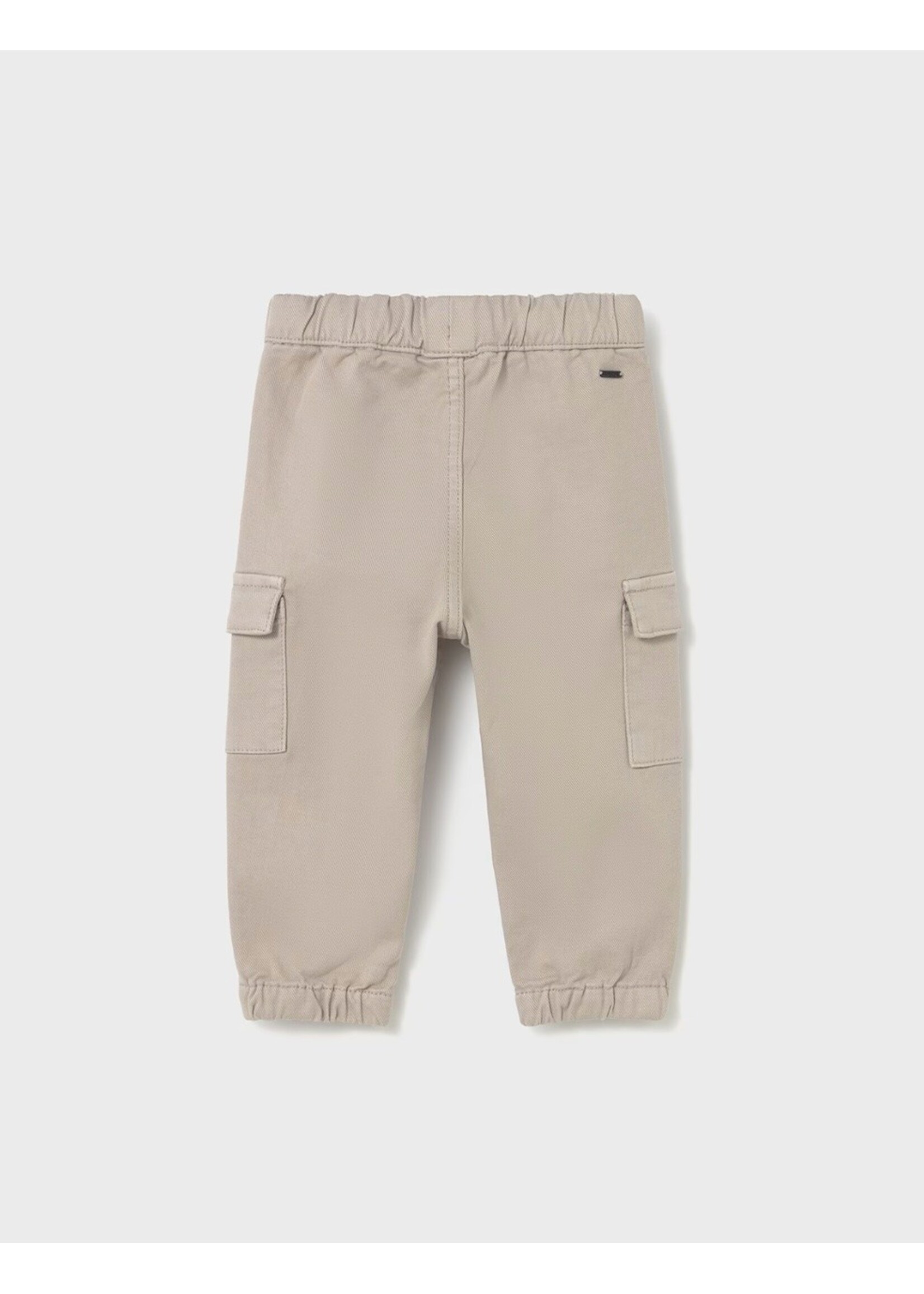 Mayoral Mayoral, Cargo Pants with Pockets || Chai