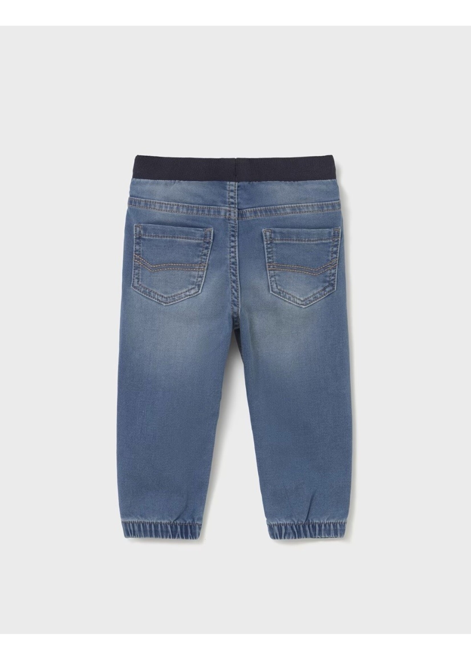 Mayoral Mayoral, Denim Jogger Pants || Medium Denim