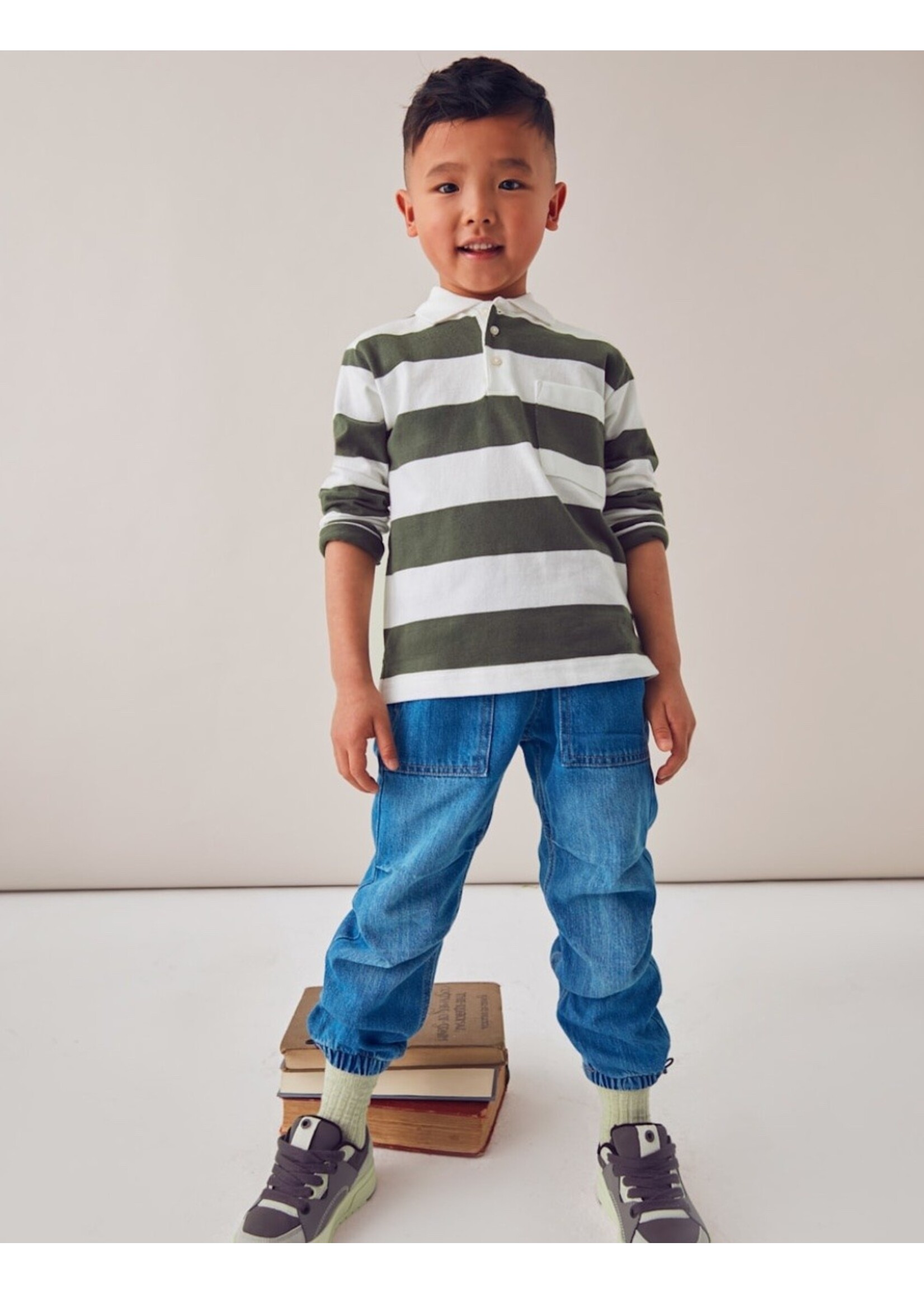 Mayoral Mayoral, Boy Denim Joggers || Medium Denim