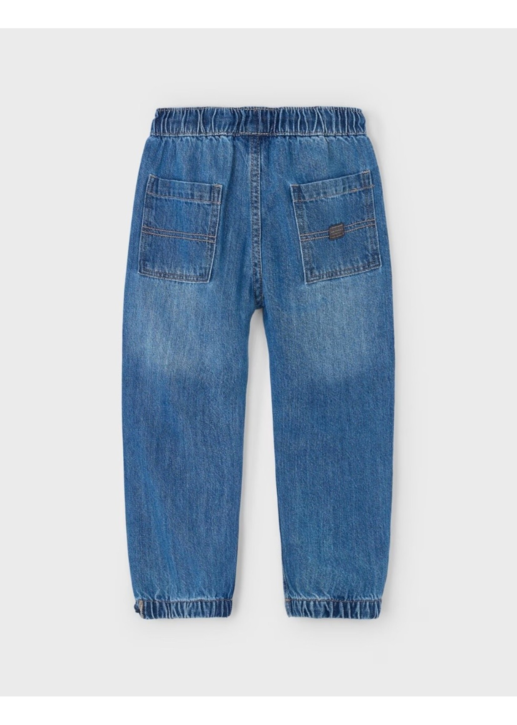 Mayoral Mayoral, Boy Denim Joggers || Medium Denim