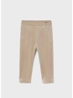 Mayoral Mayoral, Baby Velvet Leggings || Toffee