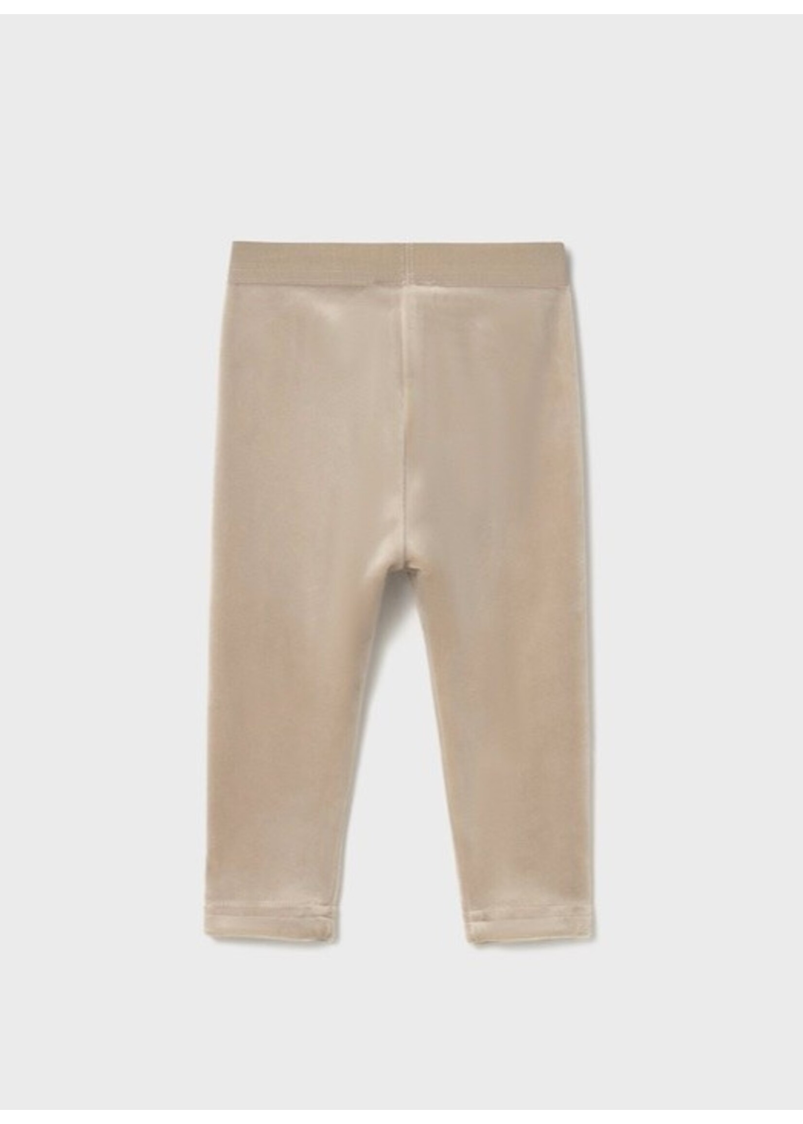 Mayoral Mayoral, Baby Velvet Leggings || Toffee